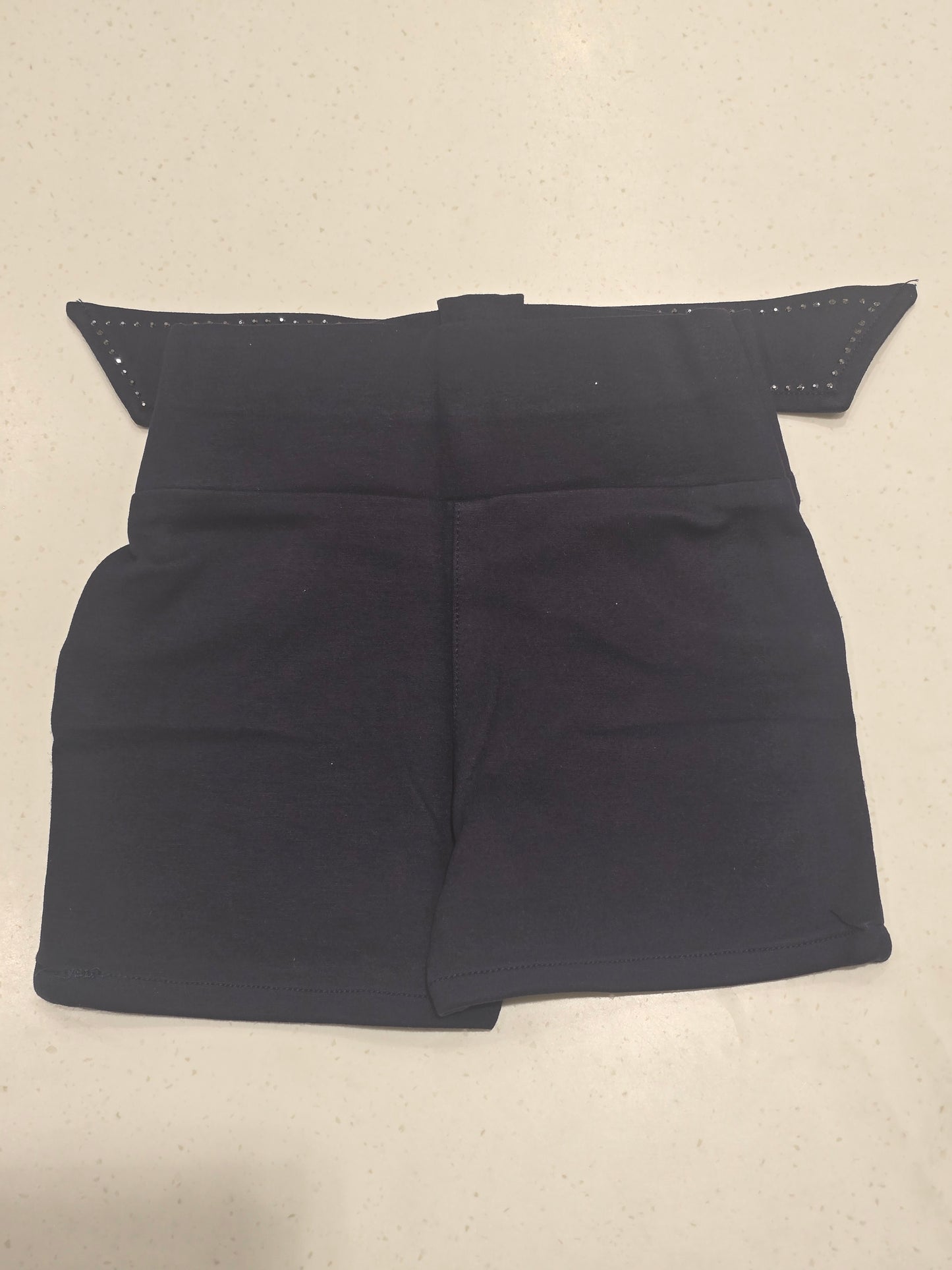 Baby Girls Lycra Cotton Bow Tie Shorts