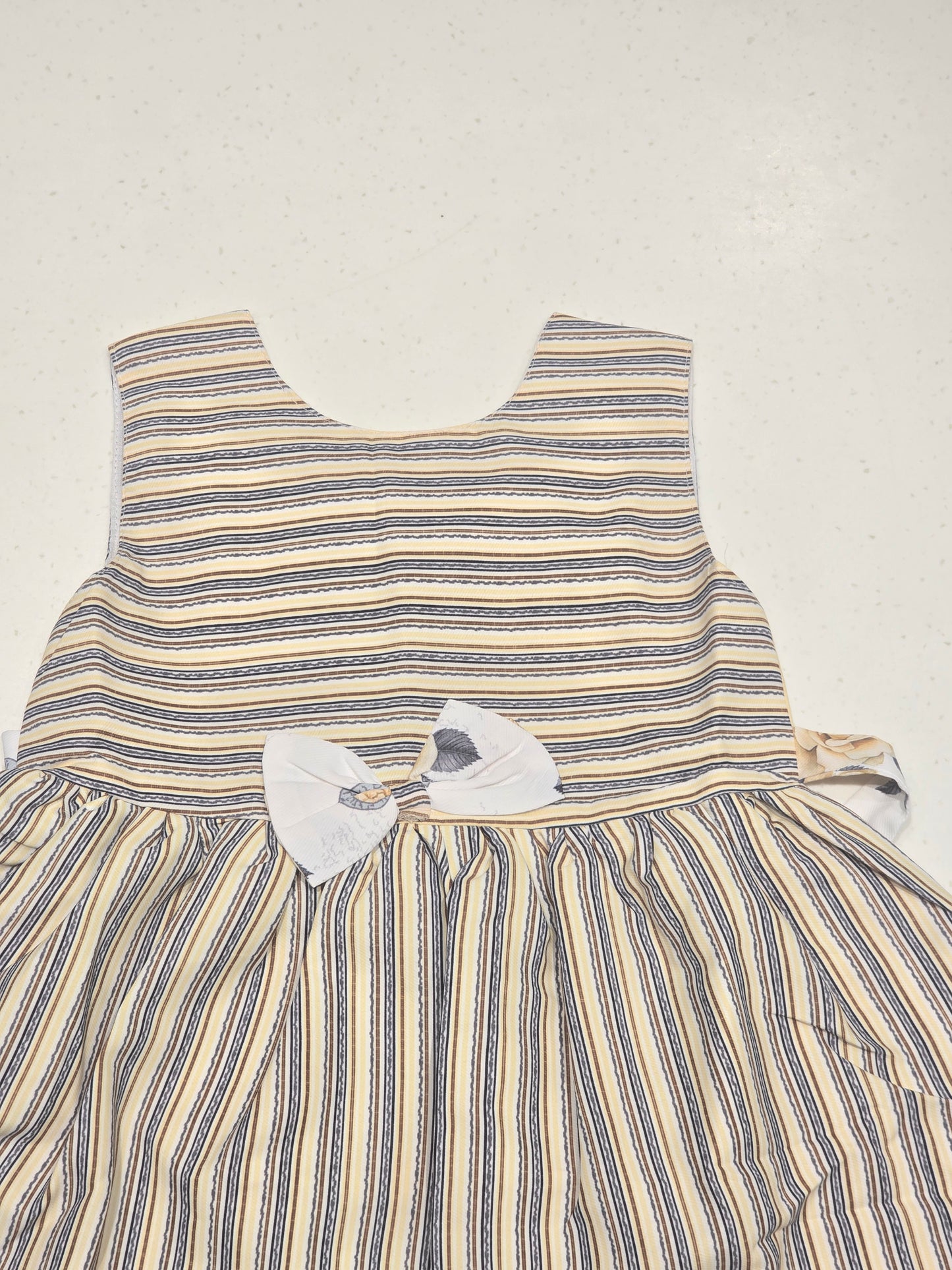 Baby cotton frock Material: Lightweight, highly breathable woven cotton fabric ideal for everyday summer wear.
