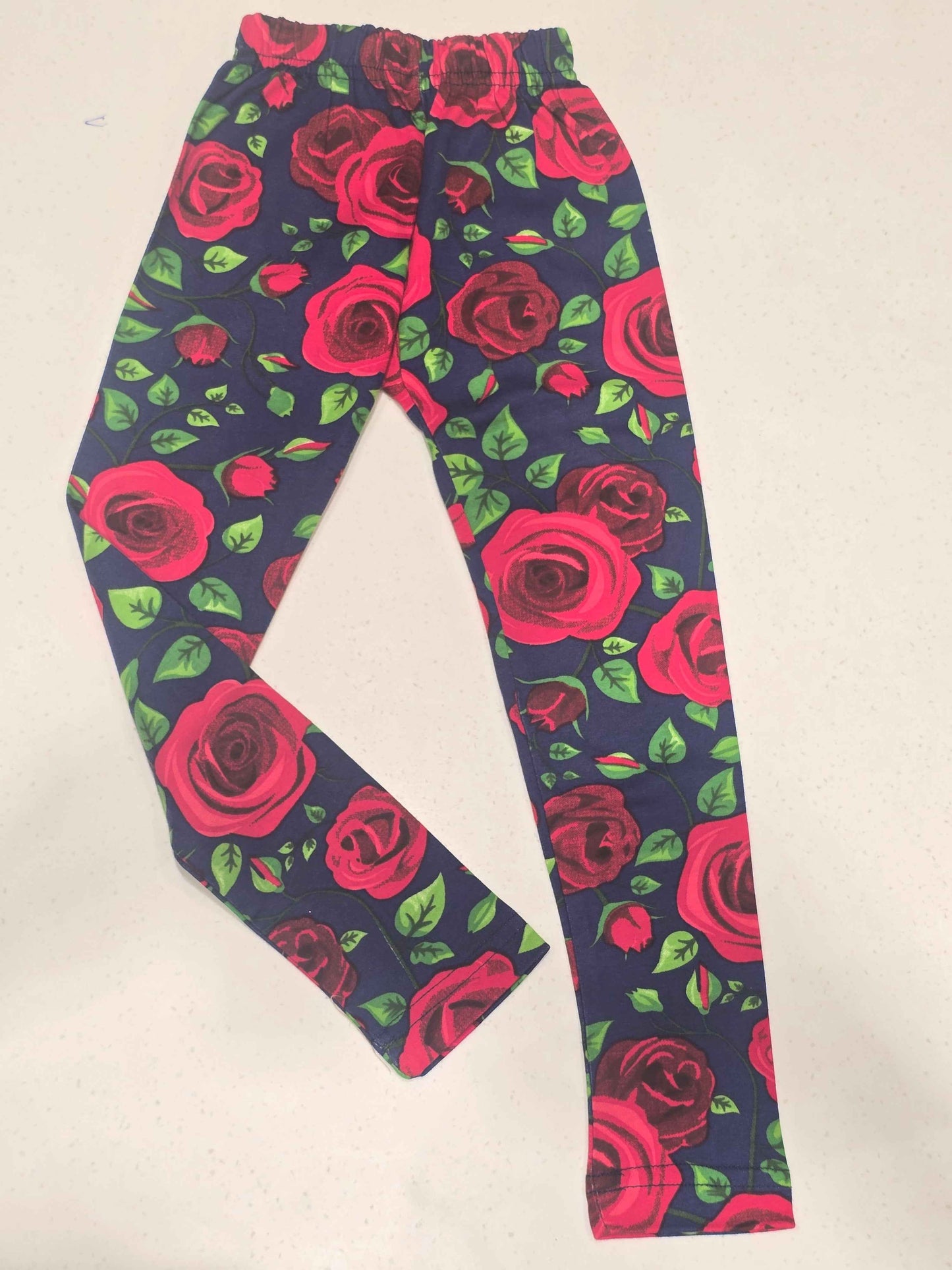 Printed Cotton material rose designed ankle leght pant