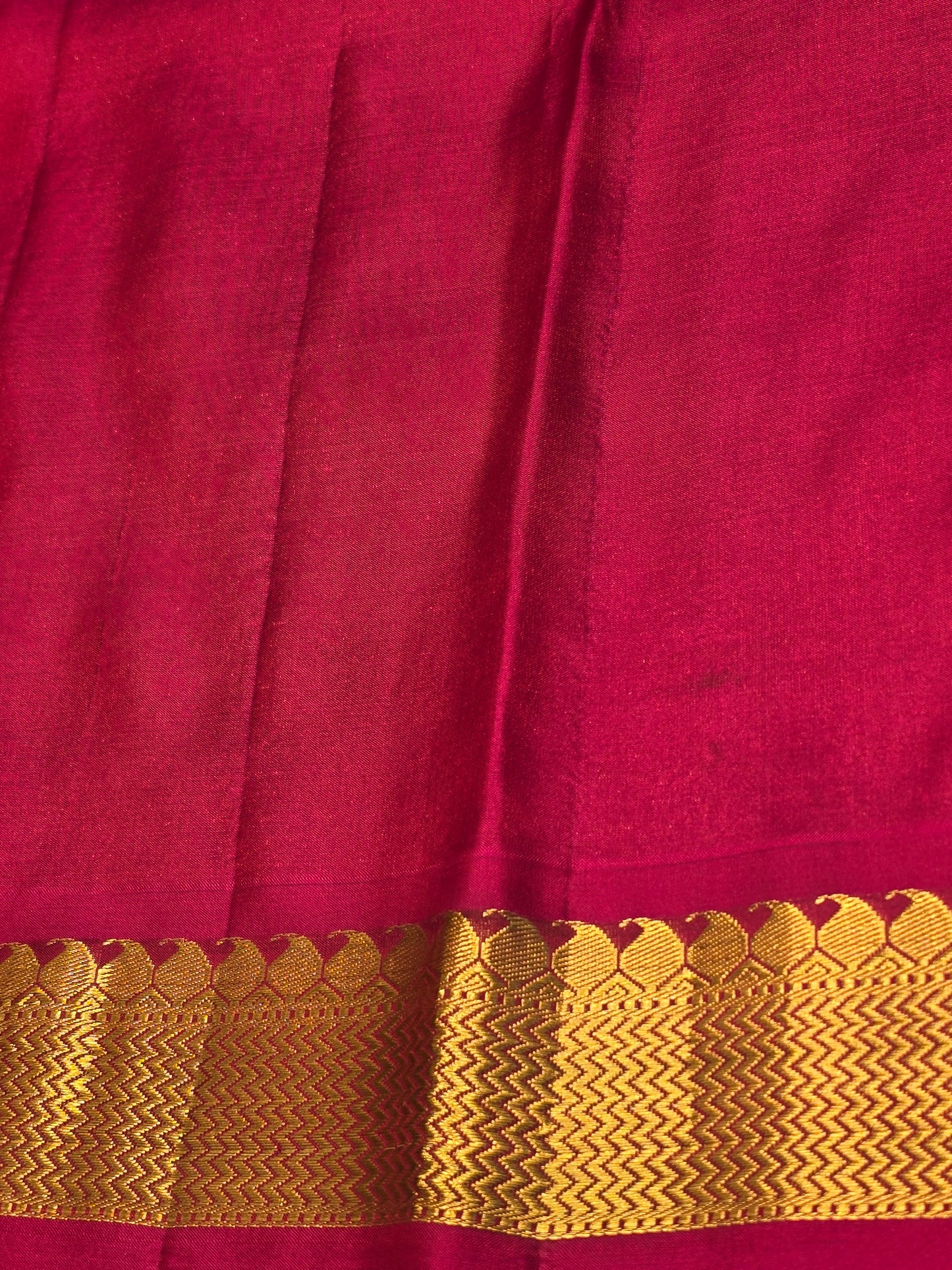 Pure Handloom Kanjivaram Silk Saree in Peacock Blue with Fancy Butta Body, Gatti Mango and Zigzag Border, Rich Pallu for Wedding and Festive Occasions