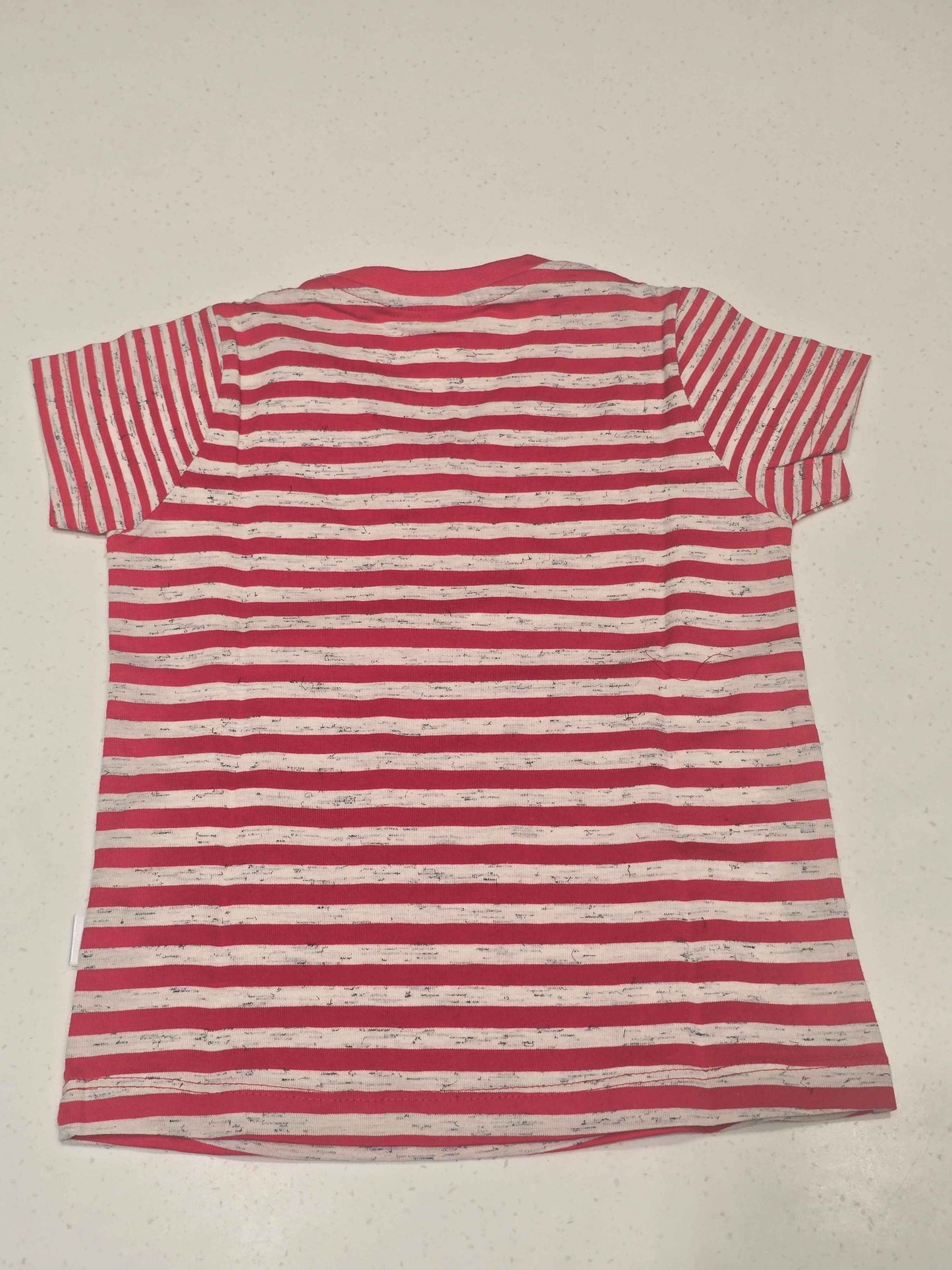 Girls Dual Colour Cotton Half Sleeve T Shirt