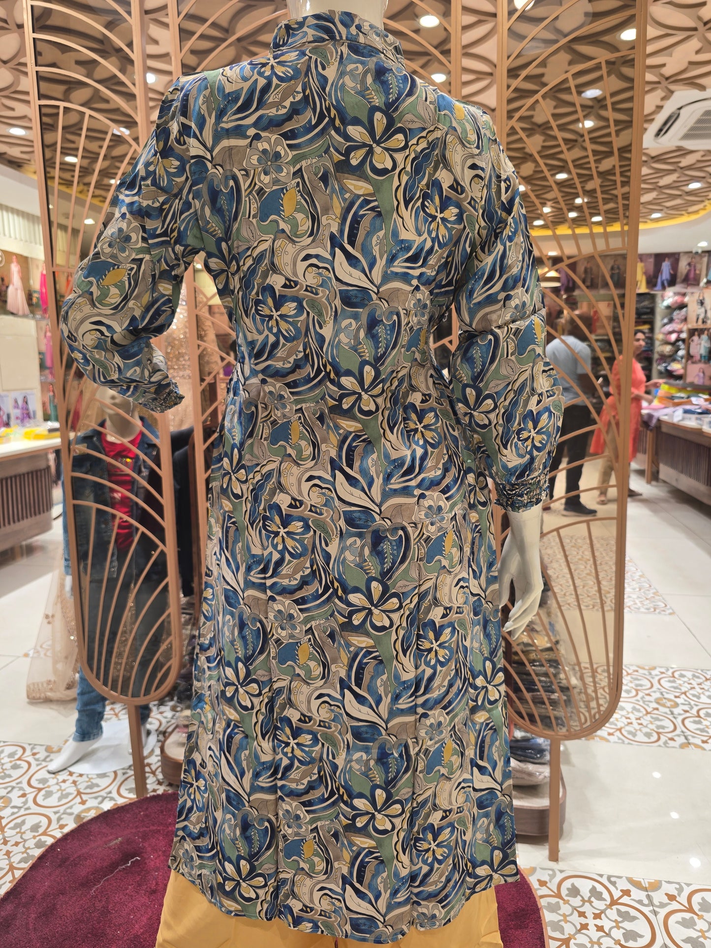 Women Multi Colour Digital Printed Straight Top