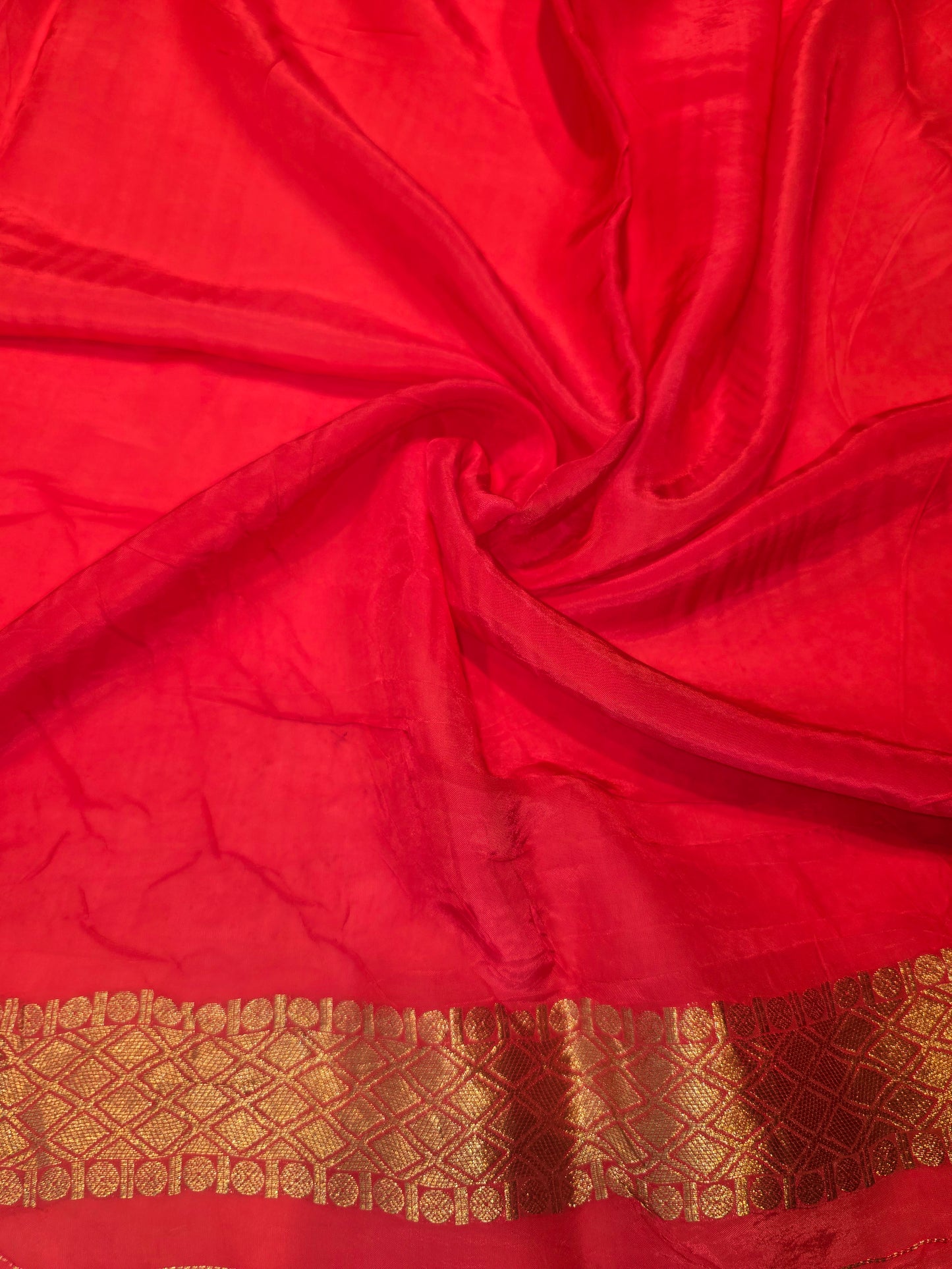 Chinon silk Banarasi border small Butta across the body Festive | party wear