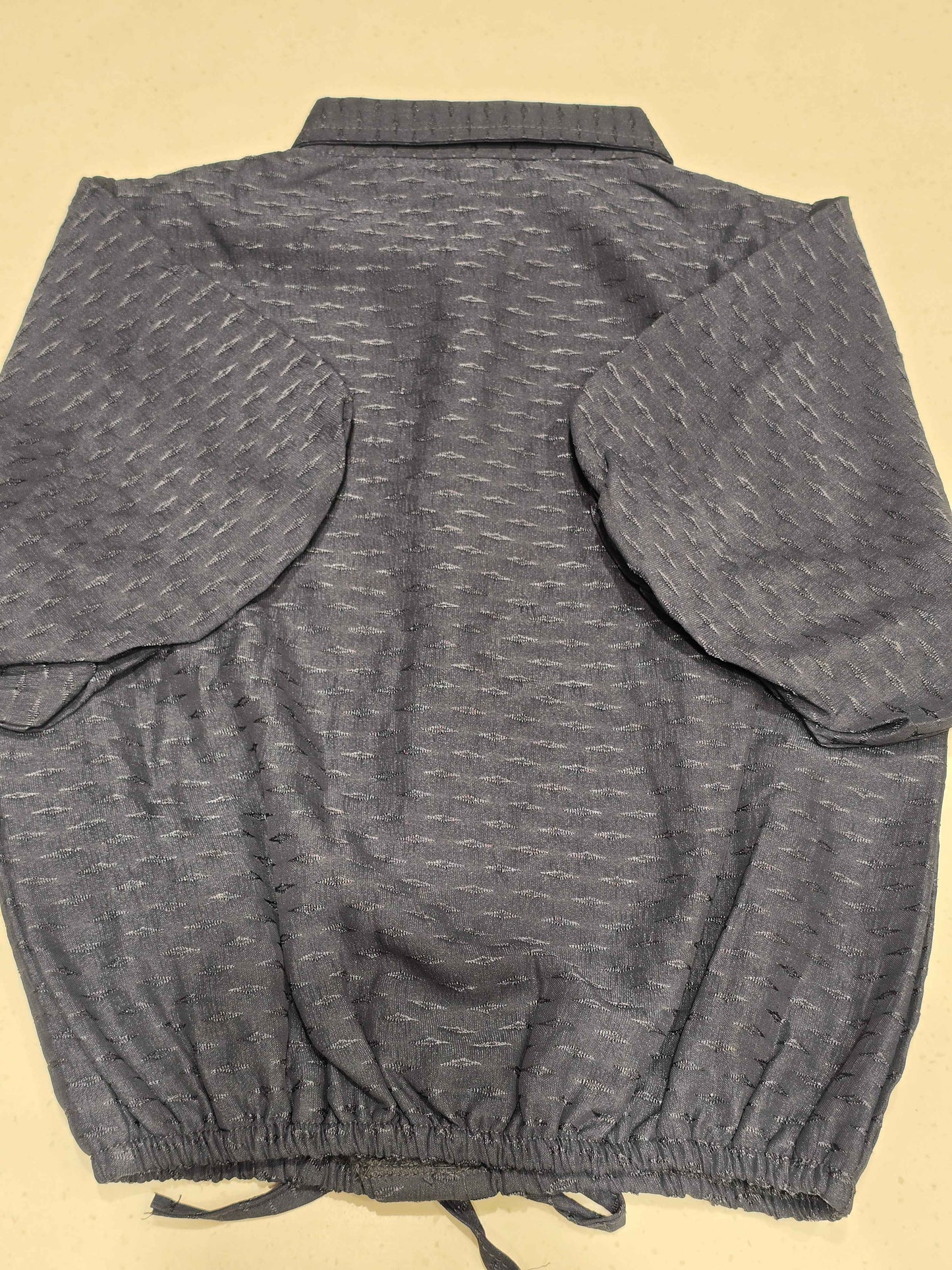 Dark Grey Cropped Track Shirt for Girls