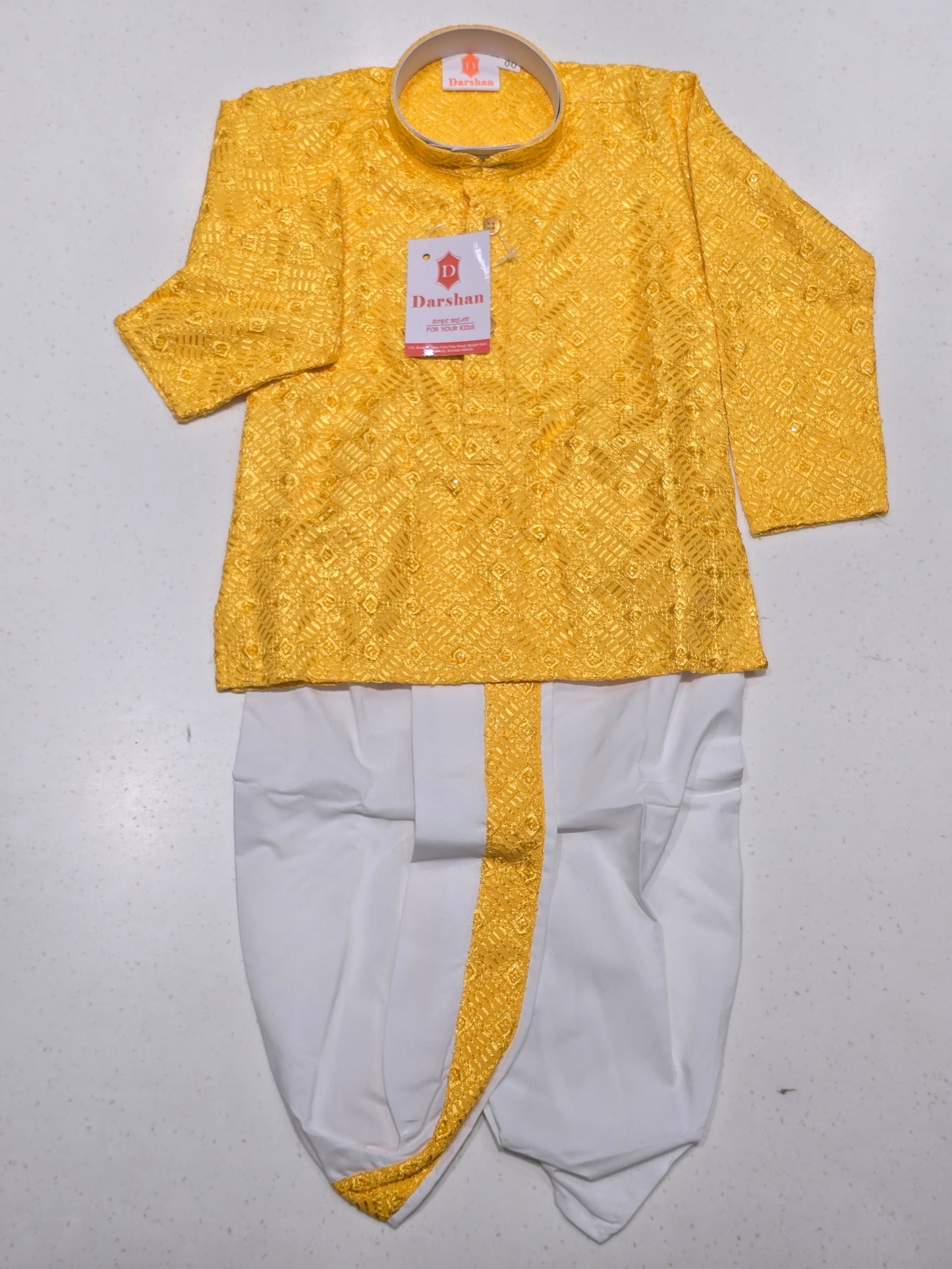 Acoba Dhoti Shirt Set for Boys