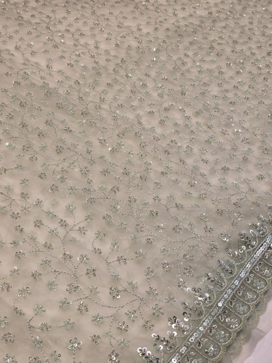 Exclusive Bridal fancy , stone & sequence work with Shapper obtainable