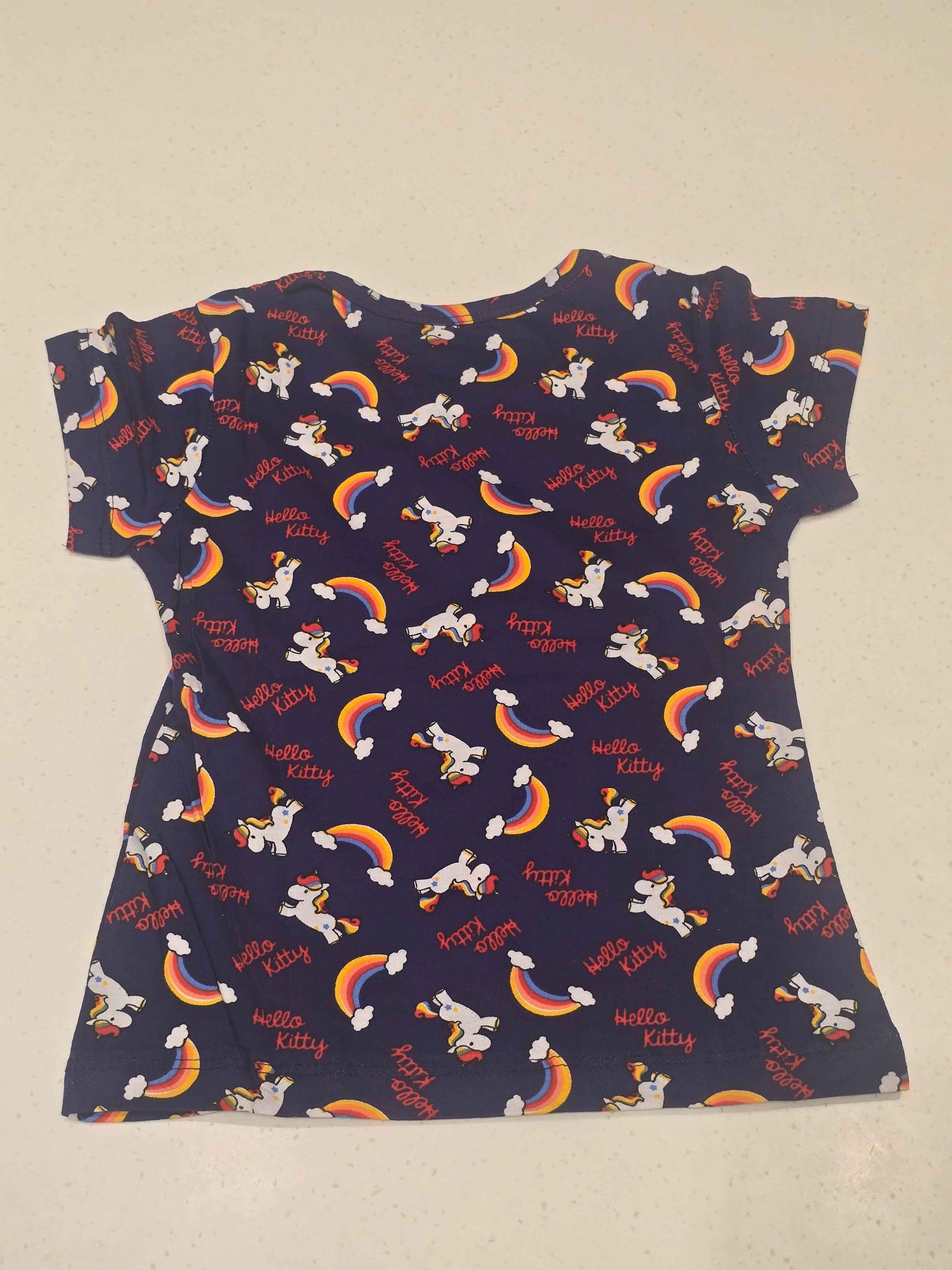 Girls Cotton Printed Half Sleeve Top