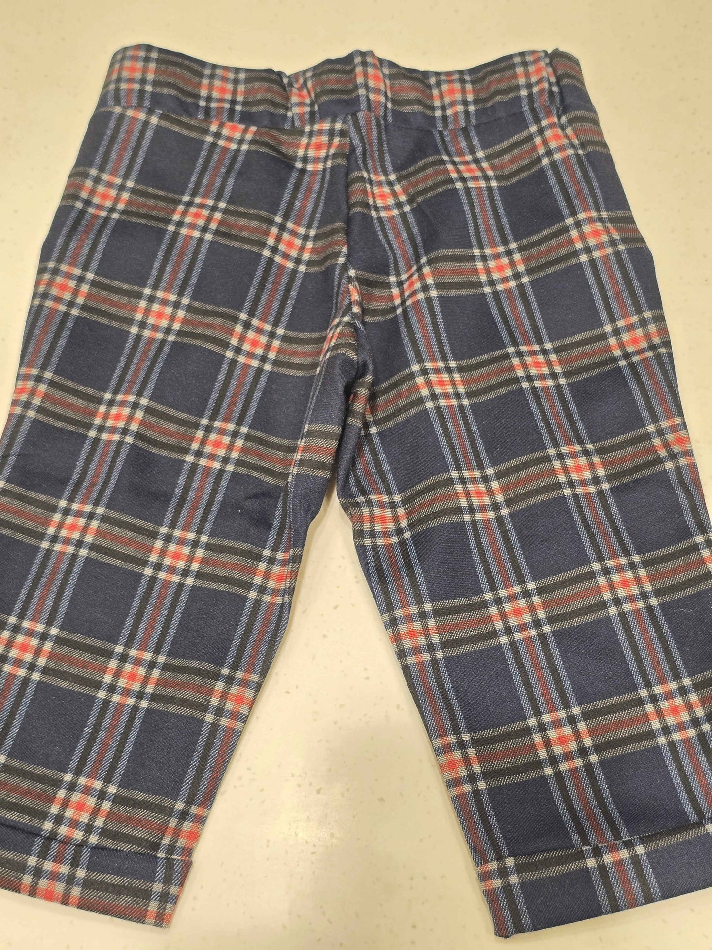 Lycra Material multi colour checked pattren for girl