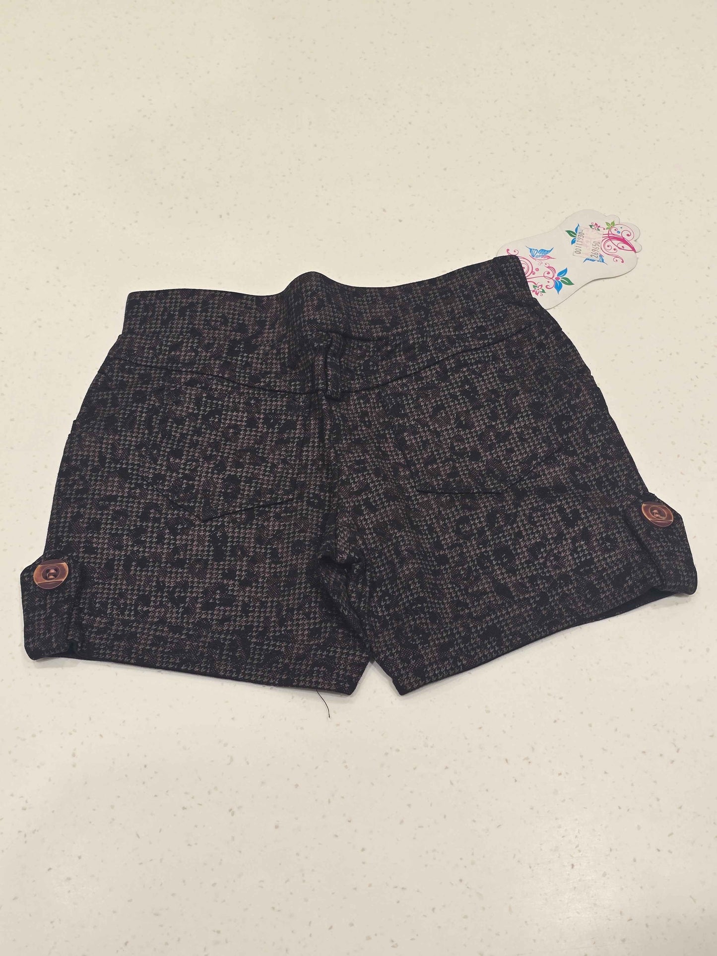 Girls Printed Hosiery Shorts