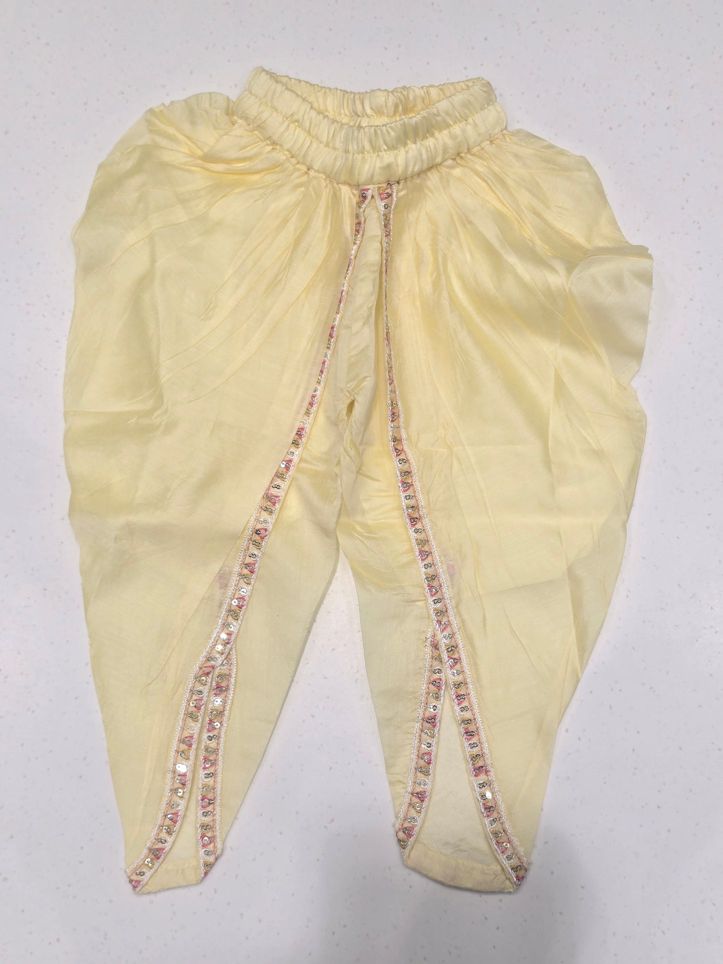 Cherry Pink Banarasi Georgette Indo-Western Set for Women