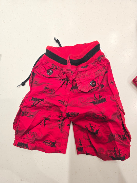 Denim Cotton Cargo Shorts for Boys