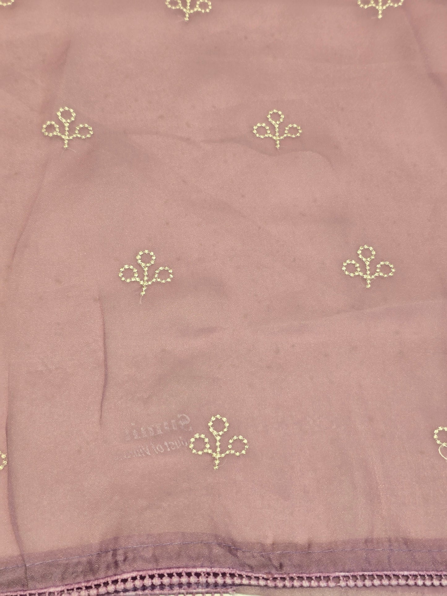 Class tissue with embroidery work fancy saree Festive wear