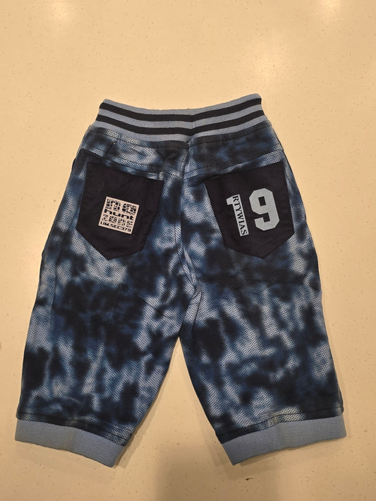 Blue Corduroy Shorts for Boys