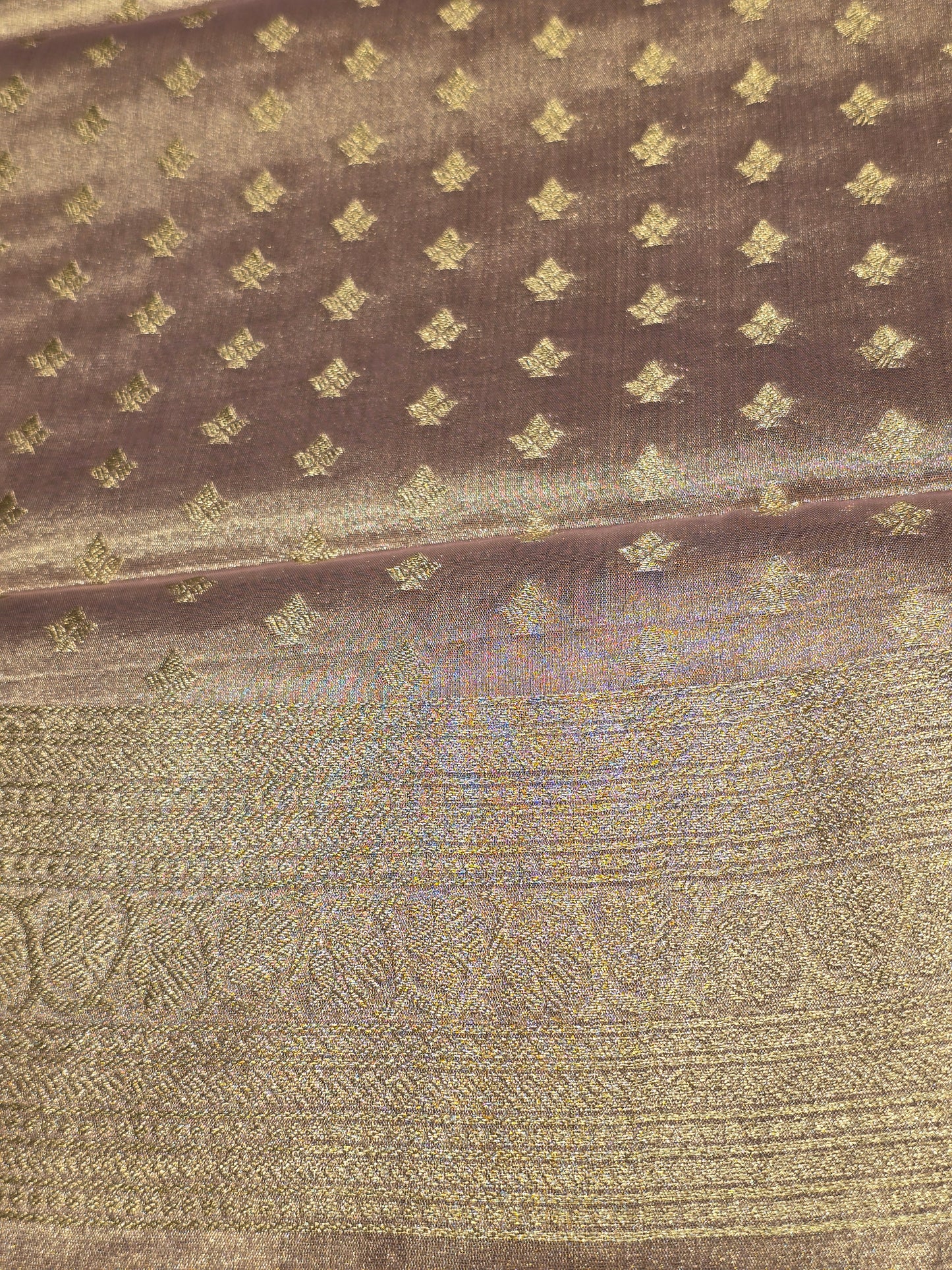 Semi Soft Tissue Silk Saree with Traditional Border, Rich Pallu & Rudrakshi Butta Design | Festive & Wedding Wear