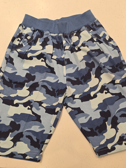 Multi Colour Printed Cotton Shorts for Boys