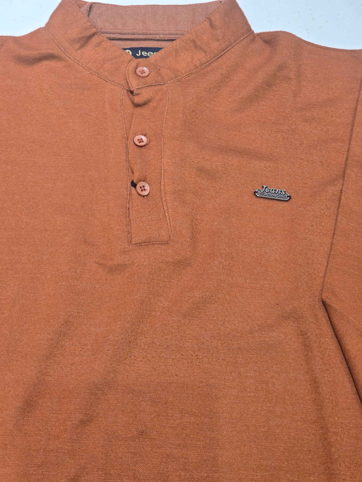 Boys long-sleeve Henley shirt