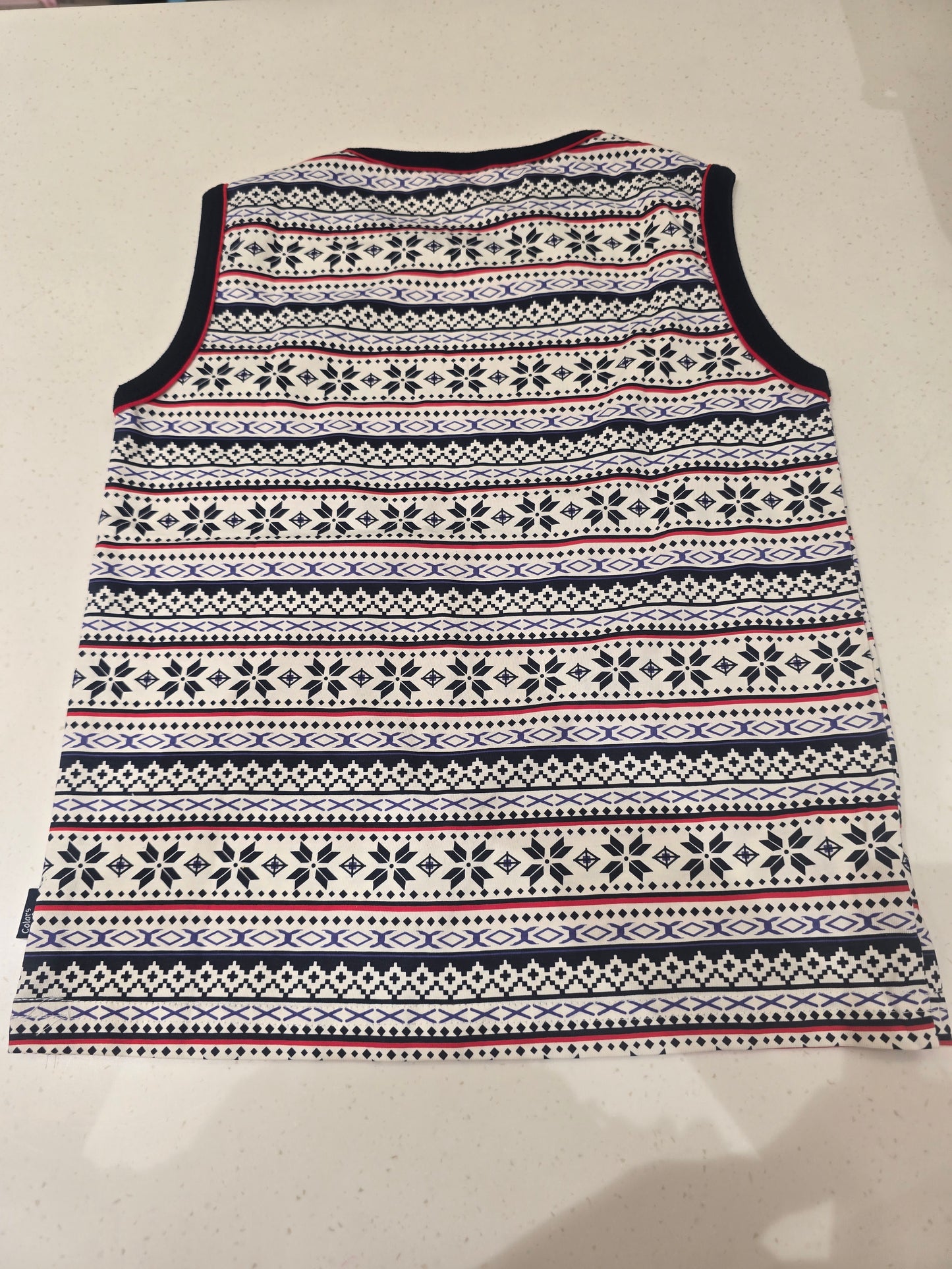 Boys Cotton Printed Sleeveless T-Shirt