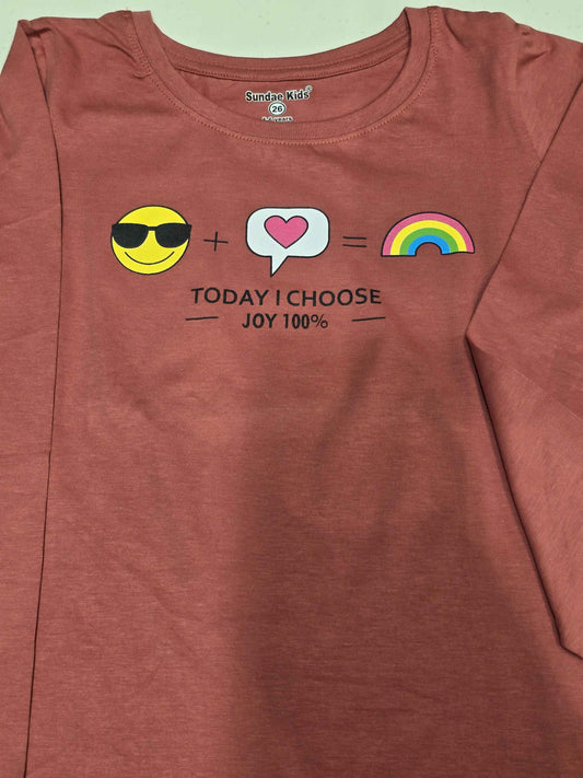 long-sleeve graphic top