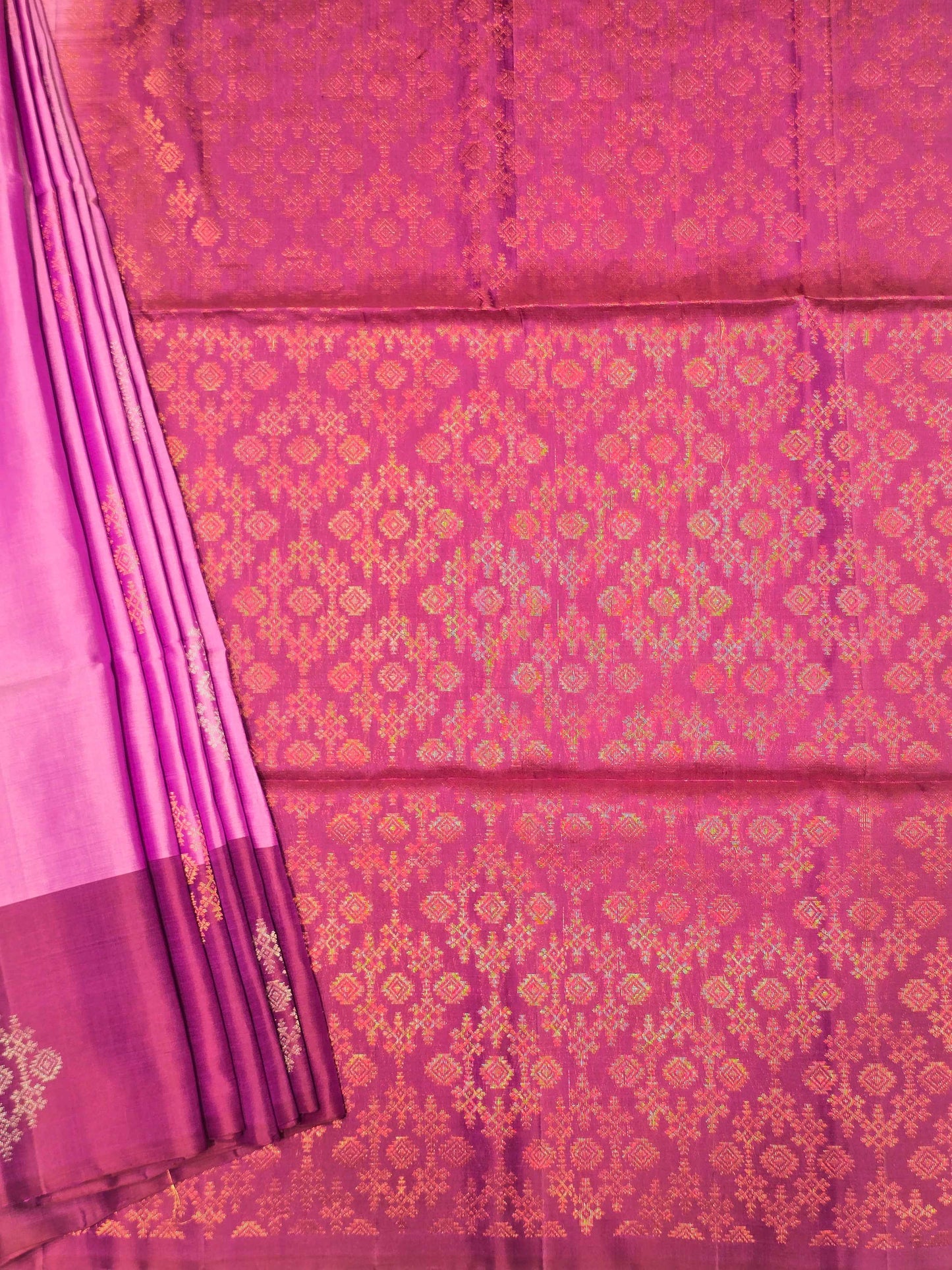 Pure Kanjivaram Soft Silk Saree with Rich Pallu