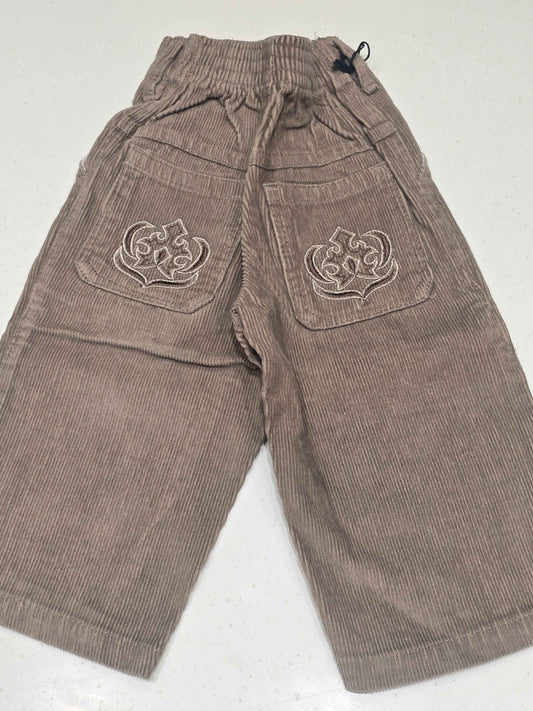 Imported material baggy jeans for little boy