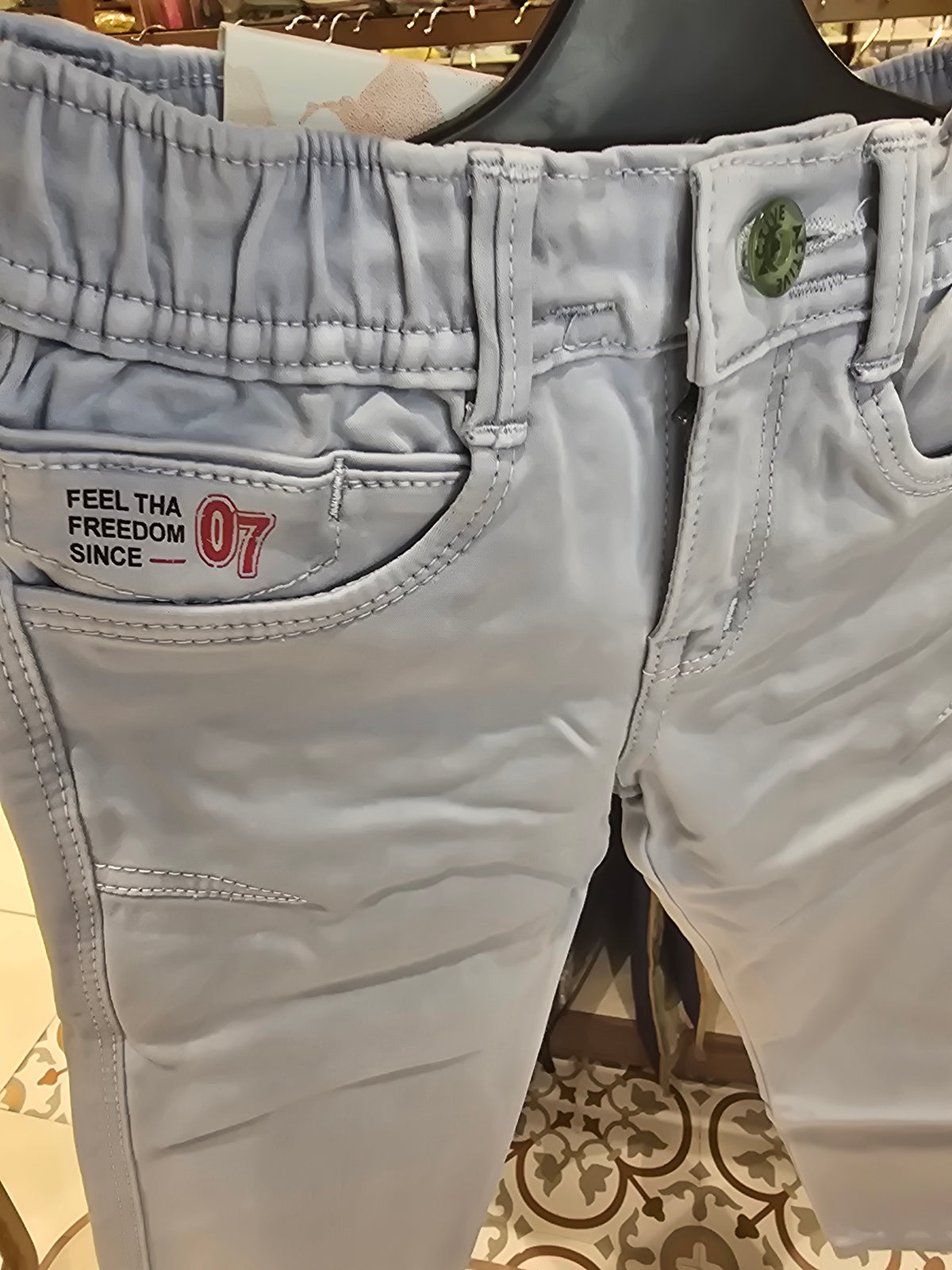 Kids Denim Cotton Jeans – Soft, Comfortable & Stylish Bottom Wear for Boys