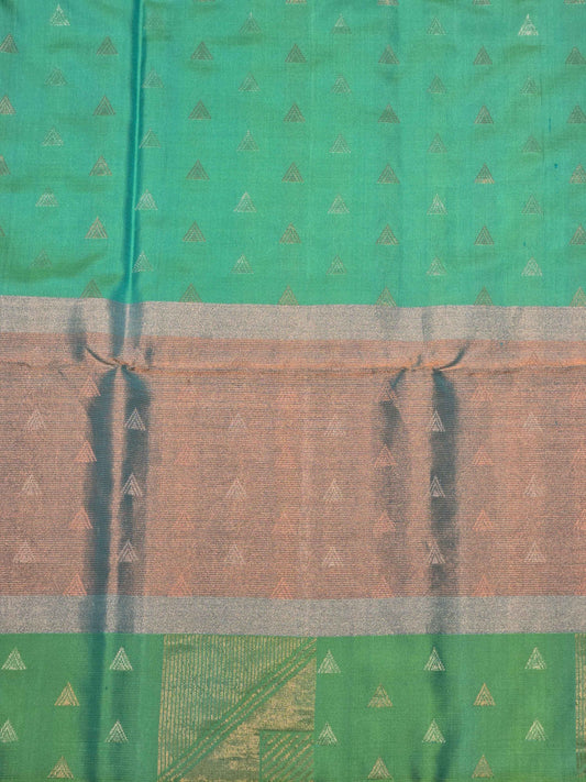 Pure handloom softsilk with Tissue border and rich pallu