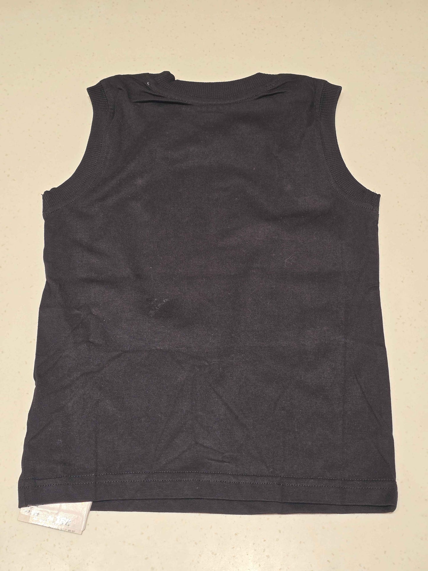 Cotton material black colour digital printed tshirt