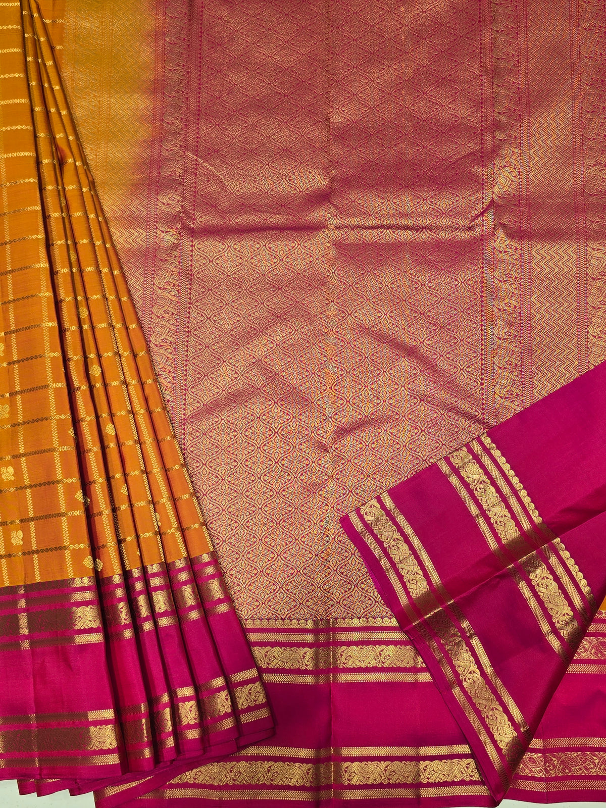 traditional Kanjivaram silk sarees .