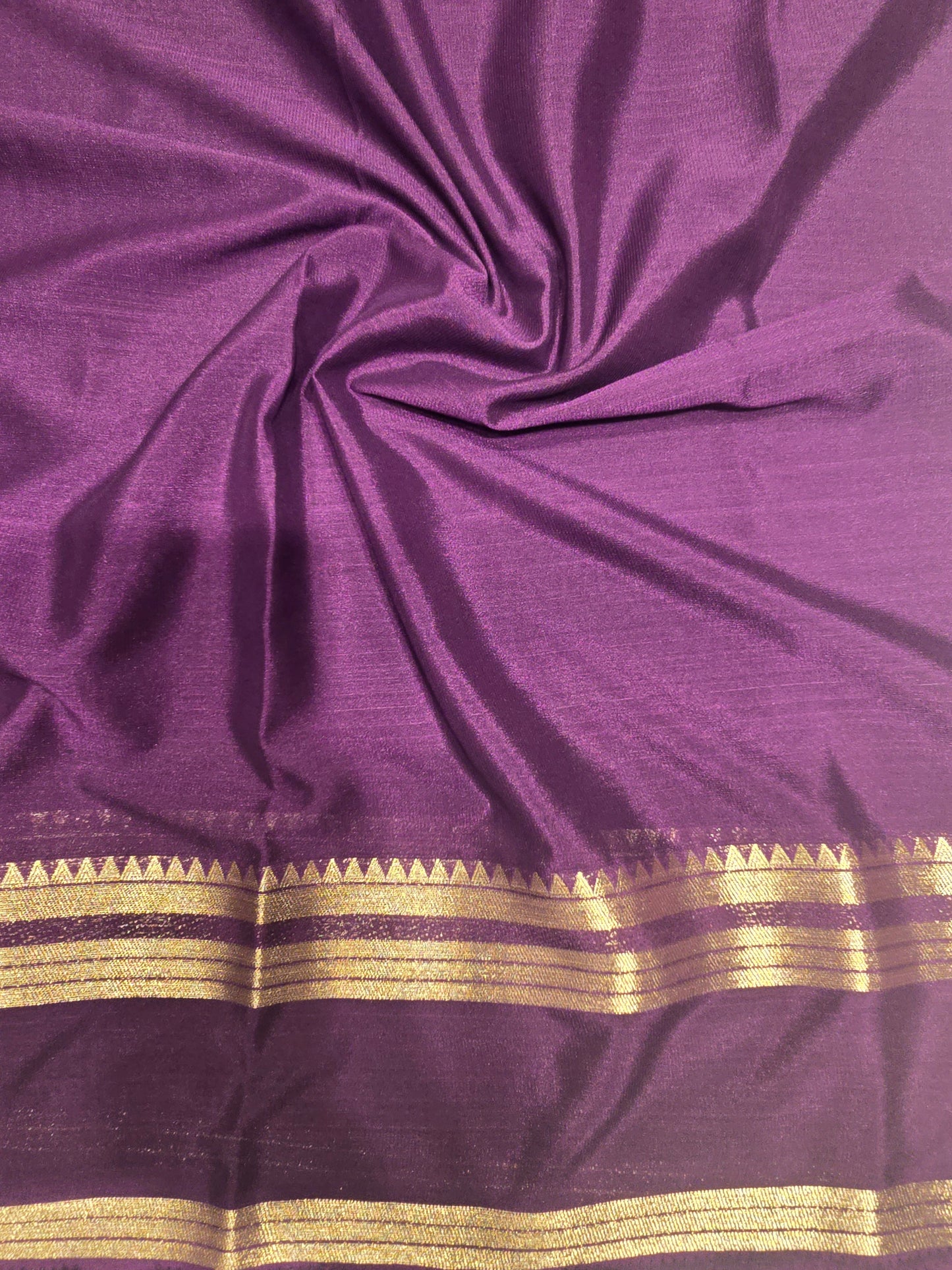 Graceful Semi Crepe Silk Saree with Zari Bentex Border | Elegant Festival & Daily Wear Saree for Women