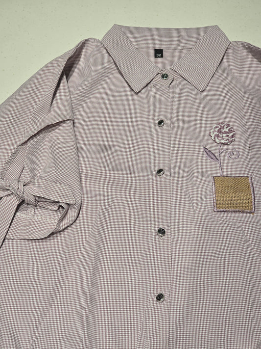 Onion Pink Imported Shirt for Girls