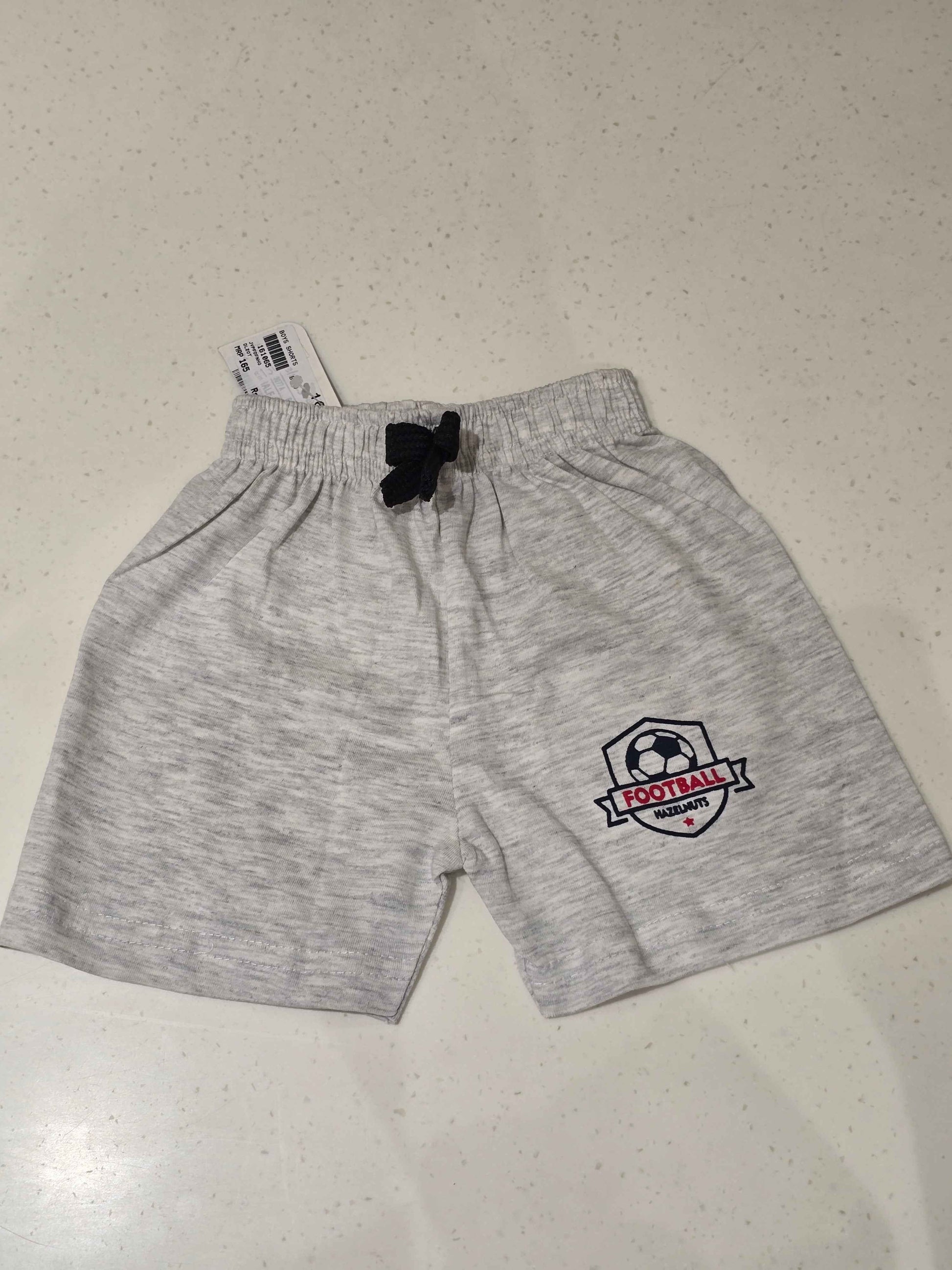 Baby Boys Cotton Elastic Waist Shorts