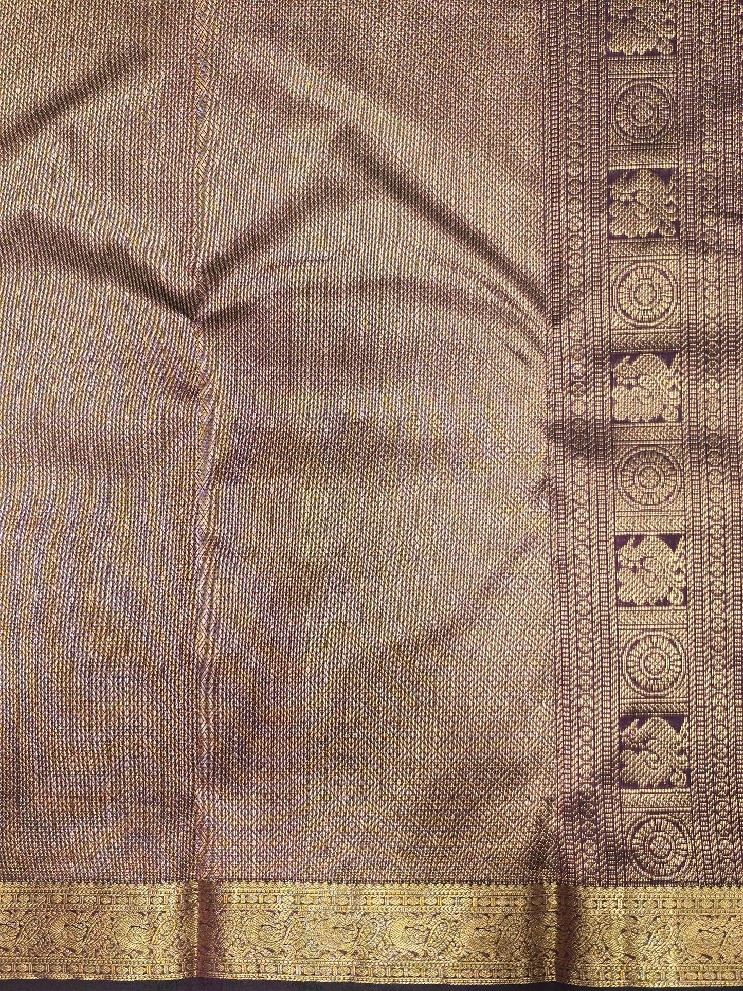 Pure handloom kanjivaram saree with peacock design