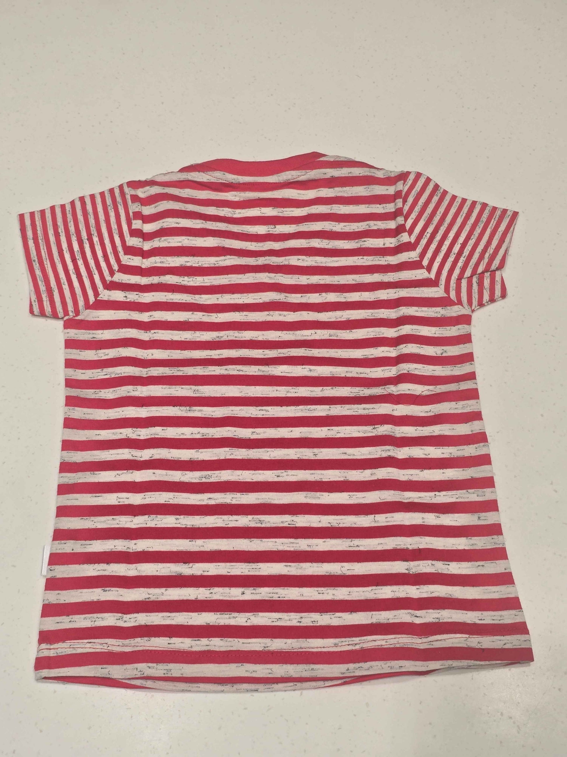 Girls Dual Colour Cotton Half Sleeve T Shirt