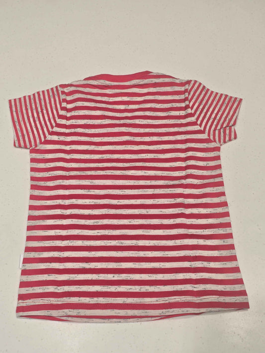 Girls Dual Colour Cotton Half Sleeve T Shirt