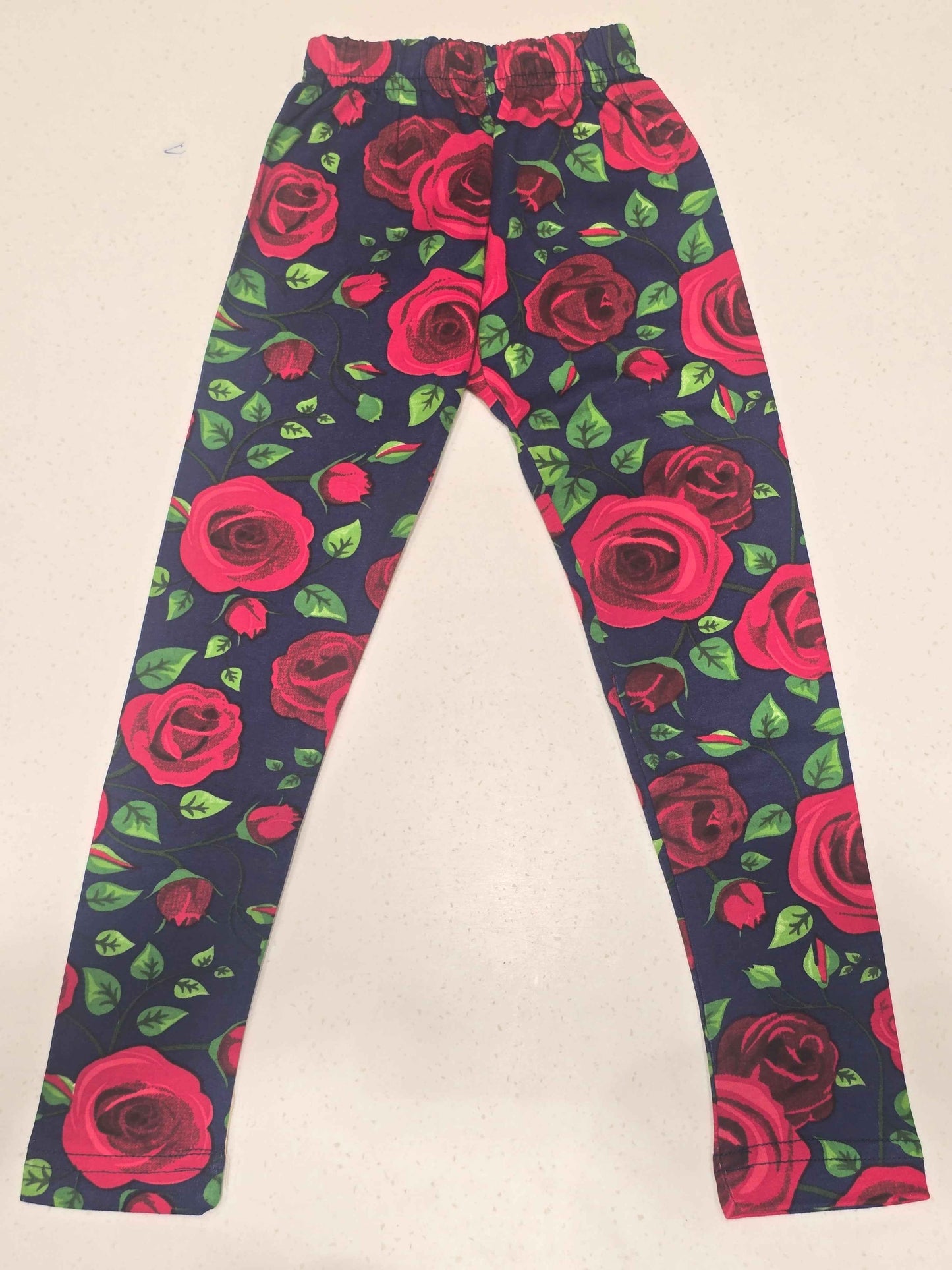 Printed Cotton material rose designed ankle leght pant