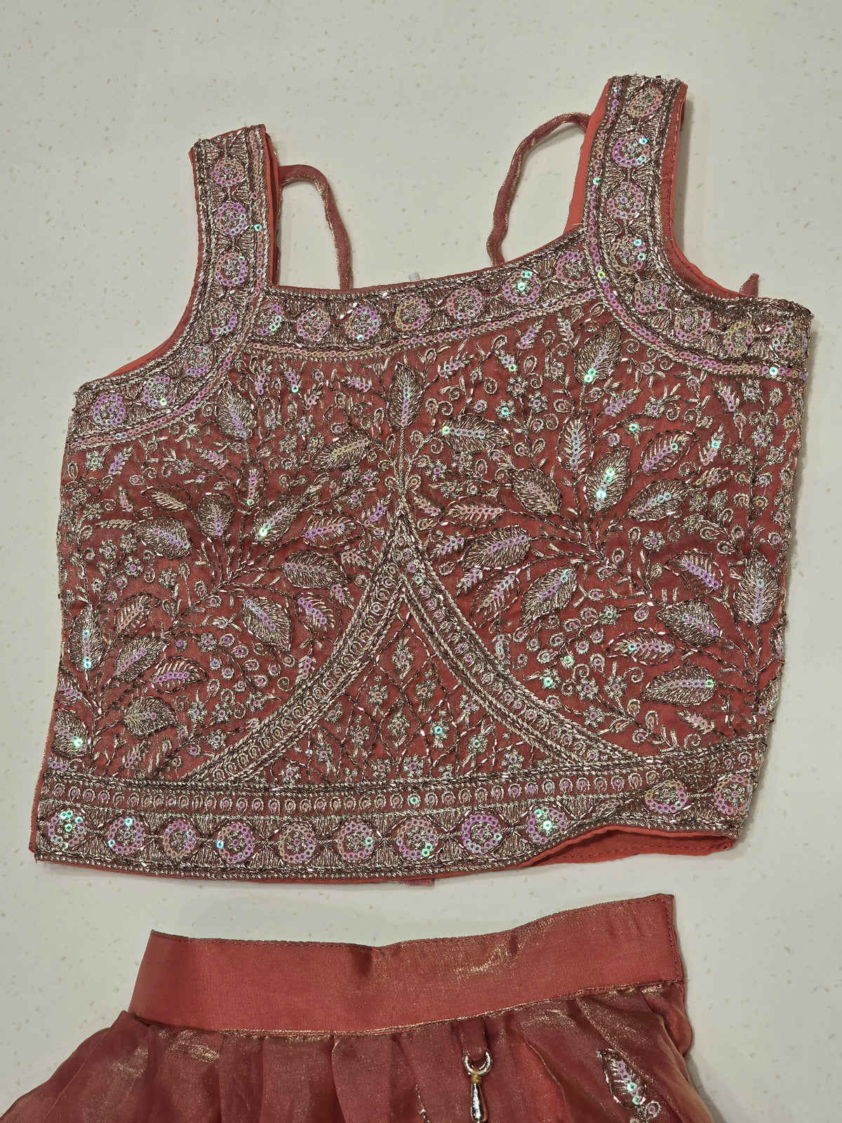 kids' lehenga choli set .