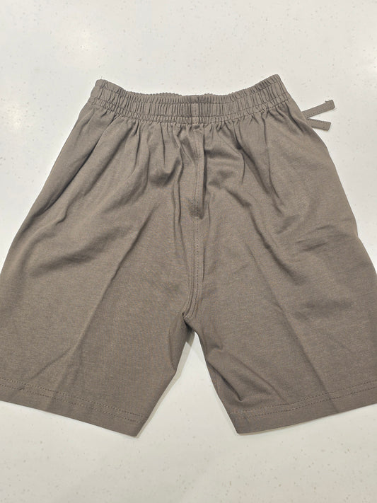 Mehendi Green Cotton Shorts for Boys