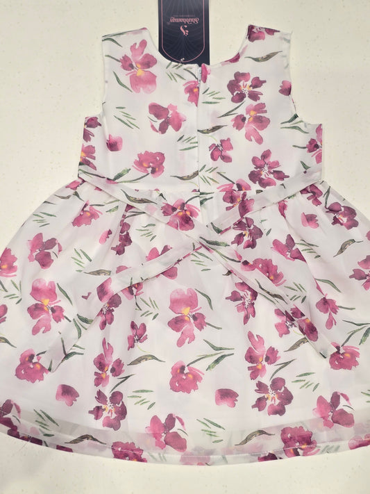 Baby Girls Printed Cotton Frock
