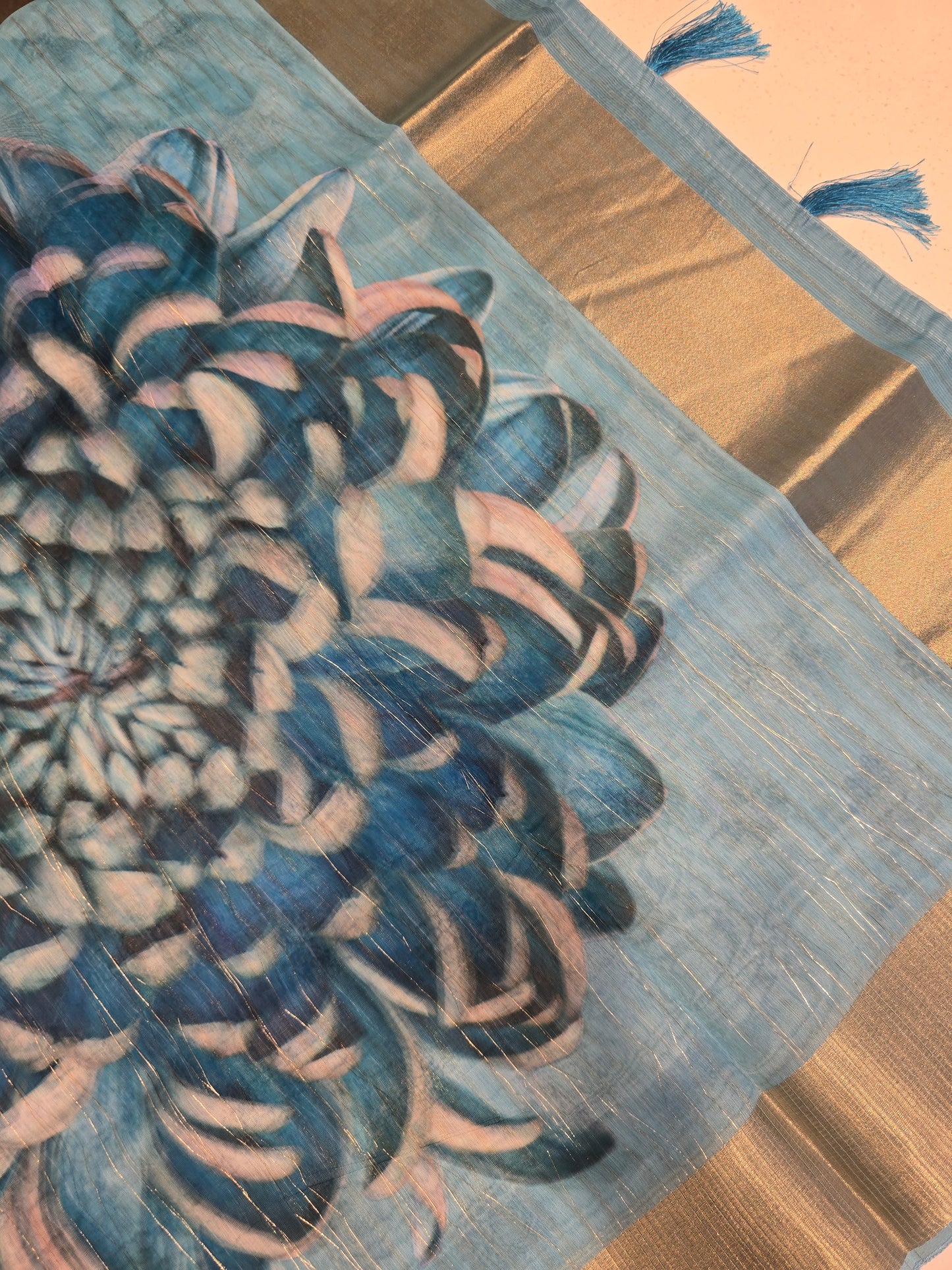 Double Organza with art silk Festive | party wear