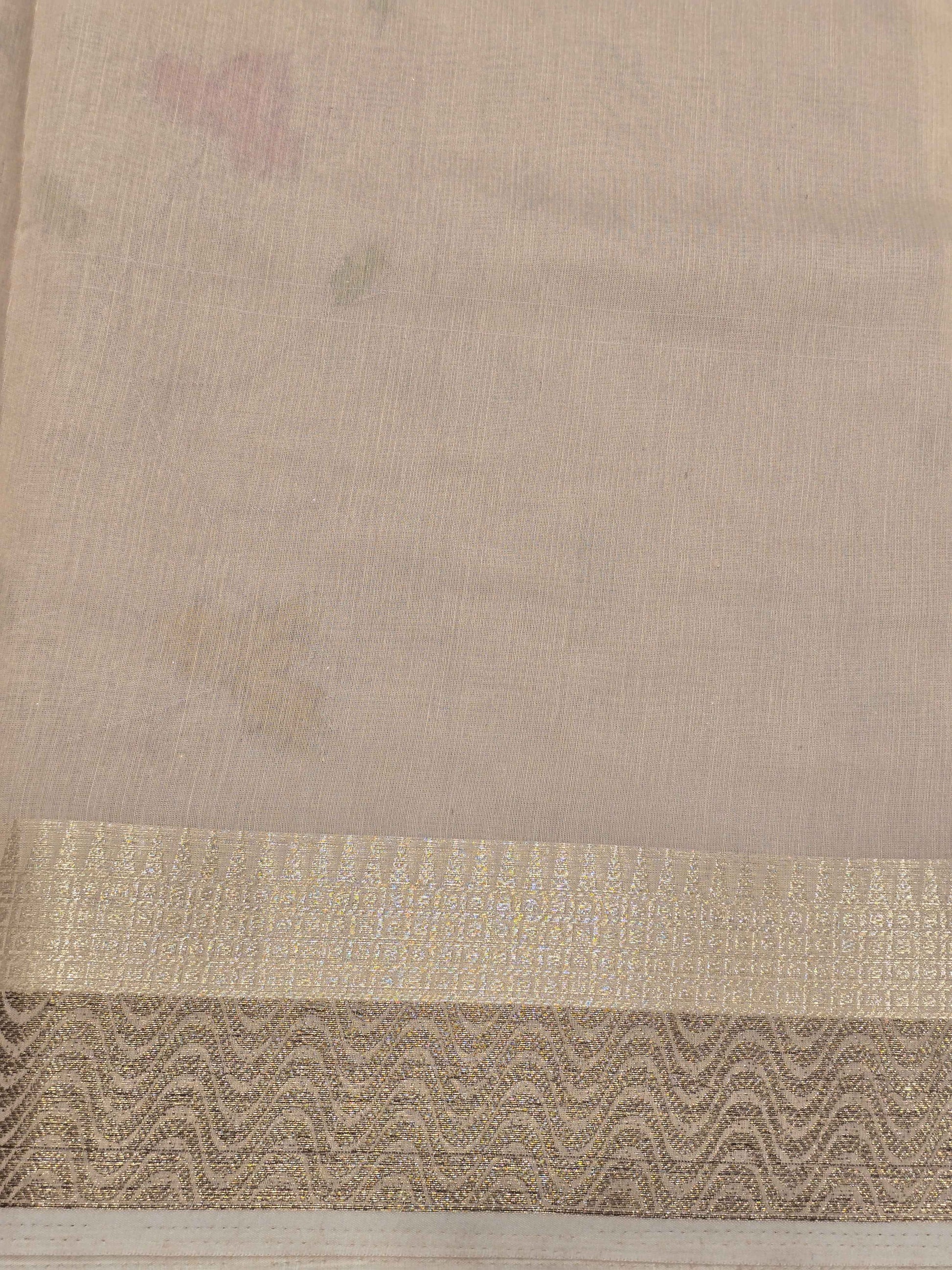 Tussar material multi colour embroidery with sequins work