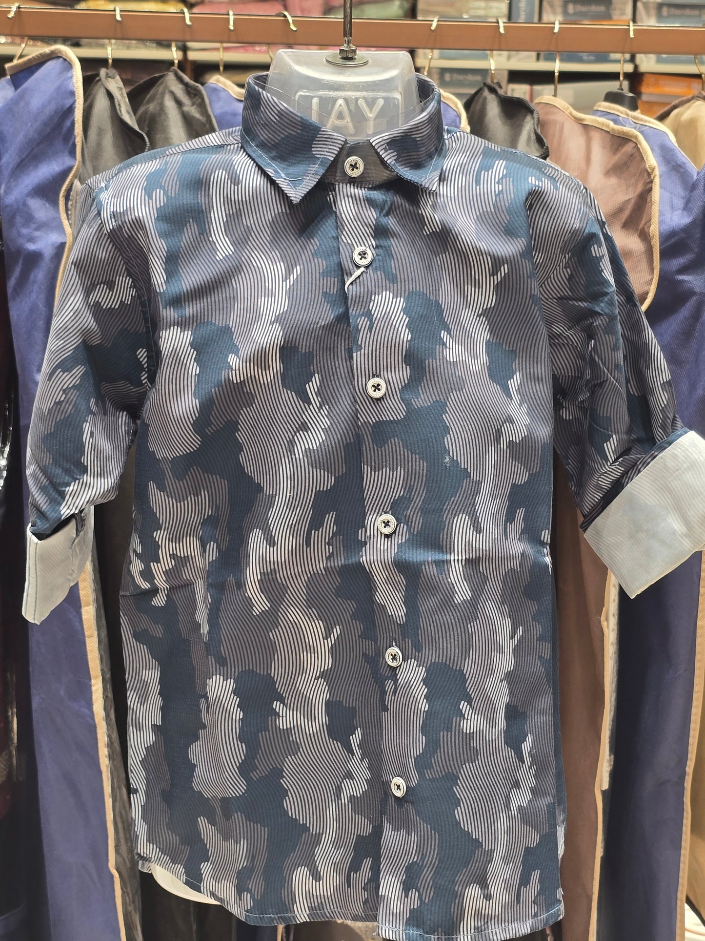 Boy Printed Cotton Summer Shirt