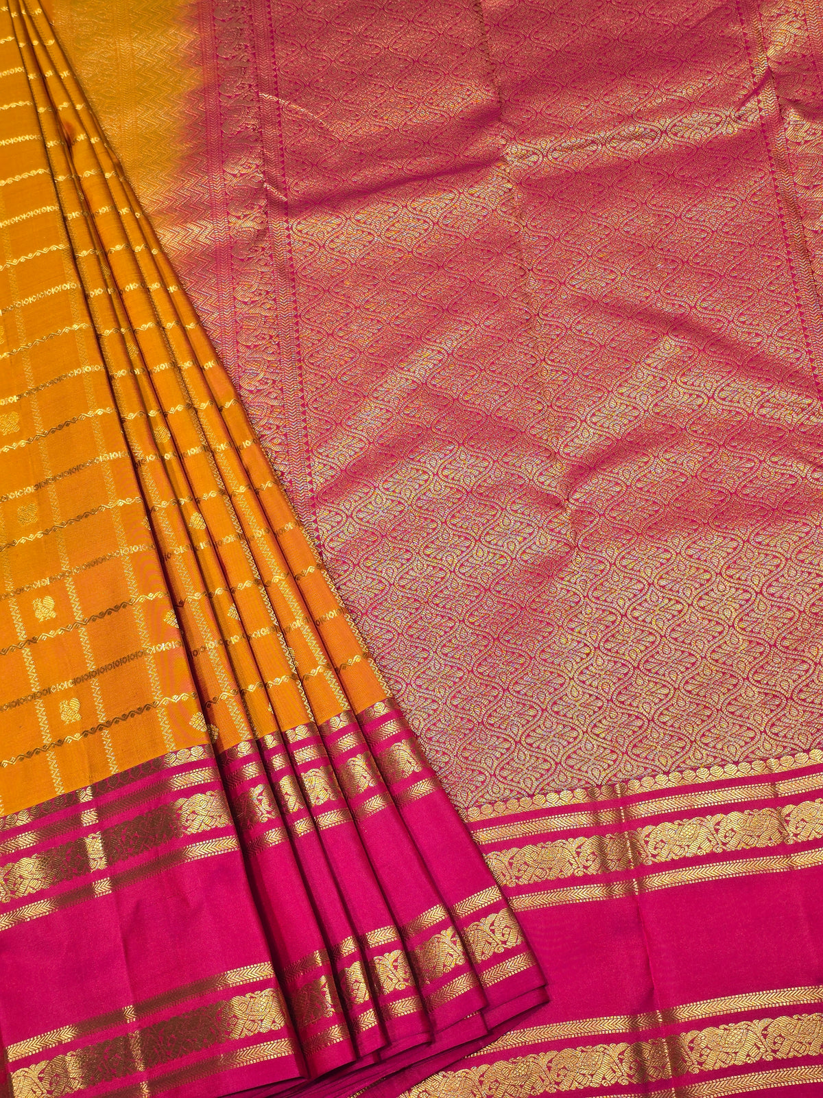 traditional Kanjivaram silk sarees .