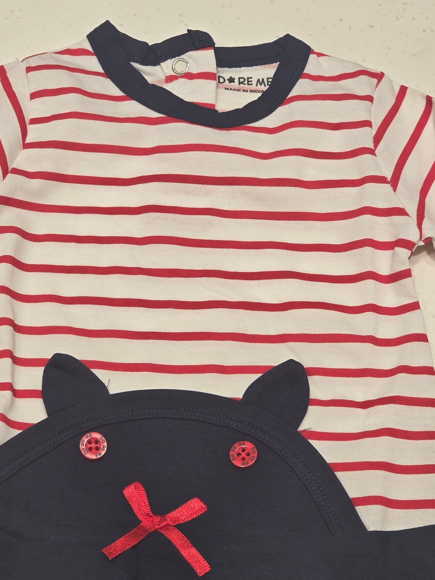 Baby Girl Cotton Bear Design Frock