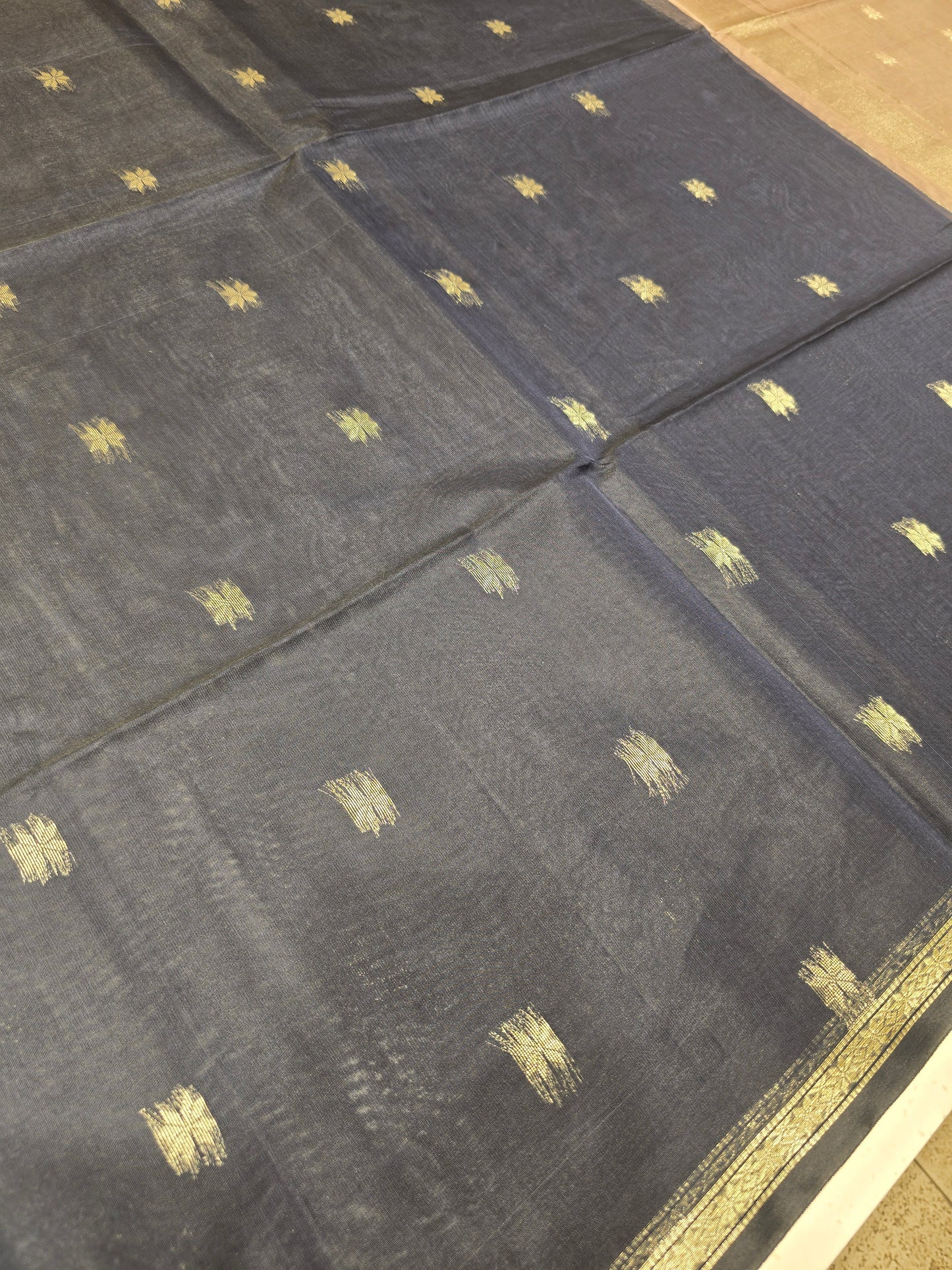 Maheshwari Cotton Silk Saree with Zari Border & Butta Design | Lightweight Festive & Daily Wear Saree for Women