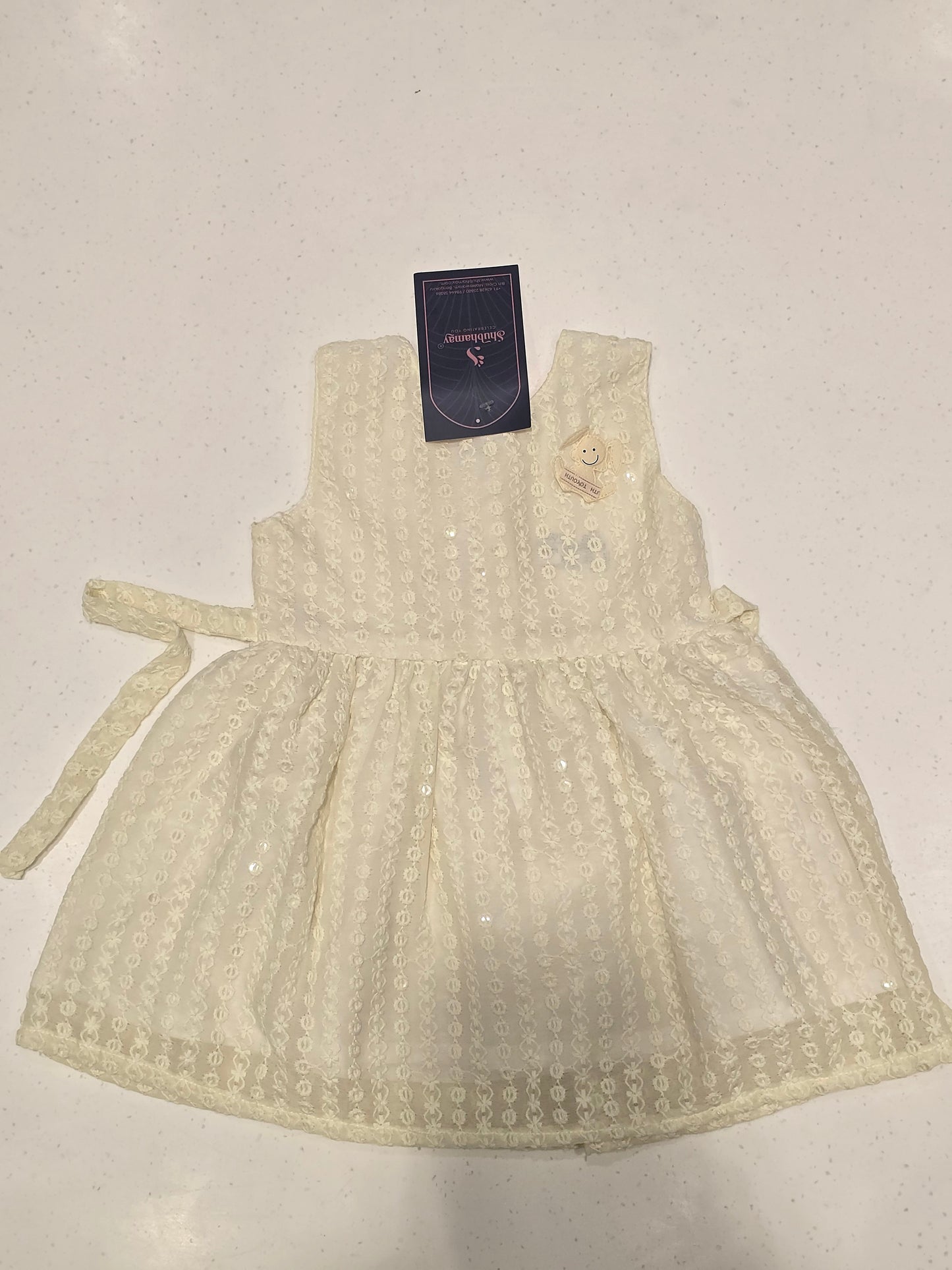Baby Girls Blue Stretchable Cotton Mini Skirt Set