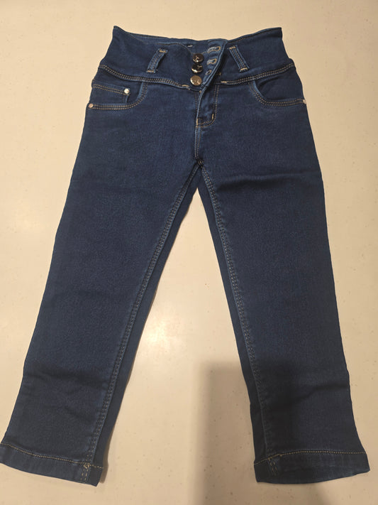 Blue Denim Jeans Pants for Girls