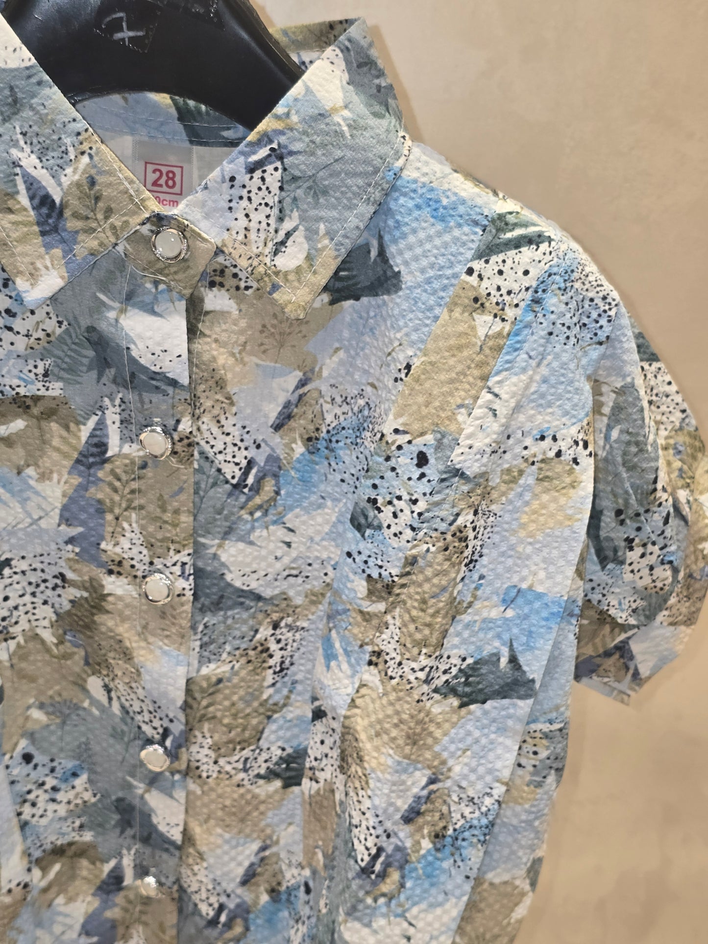 Girl Printed Crepe Chiffon Western Top