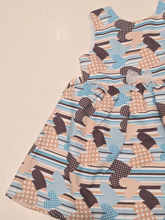 Baby Girl Cotton Printed Frock