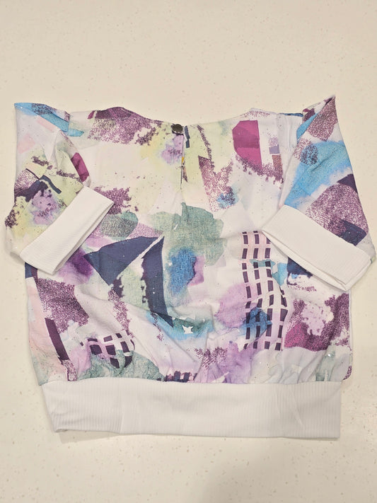 Printed Cotton Crop Top for Girls