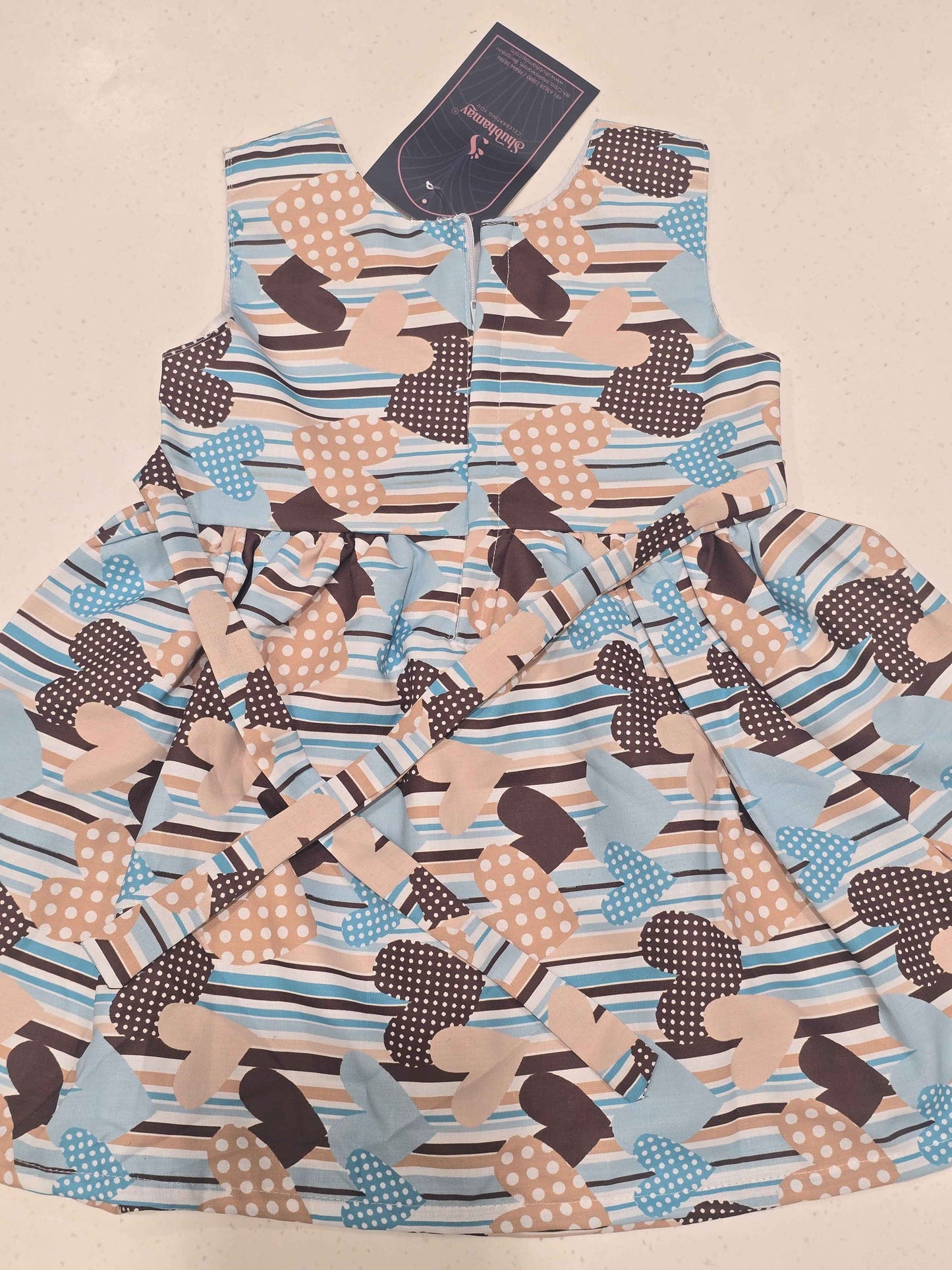 Baby Girl Cotton Printed Frock